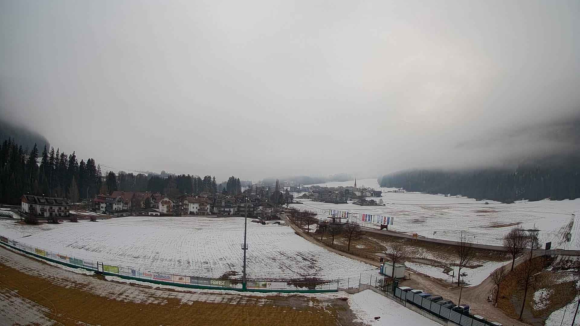 Webcam Niederrasen / Kronplatz – Vista en directo desde el Valle de Anterselva