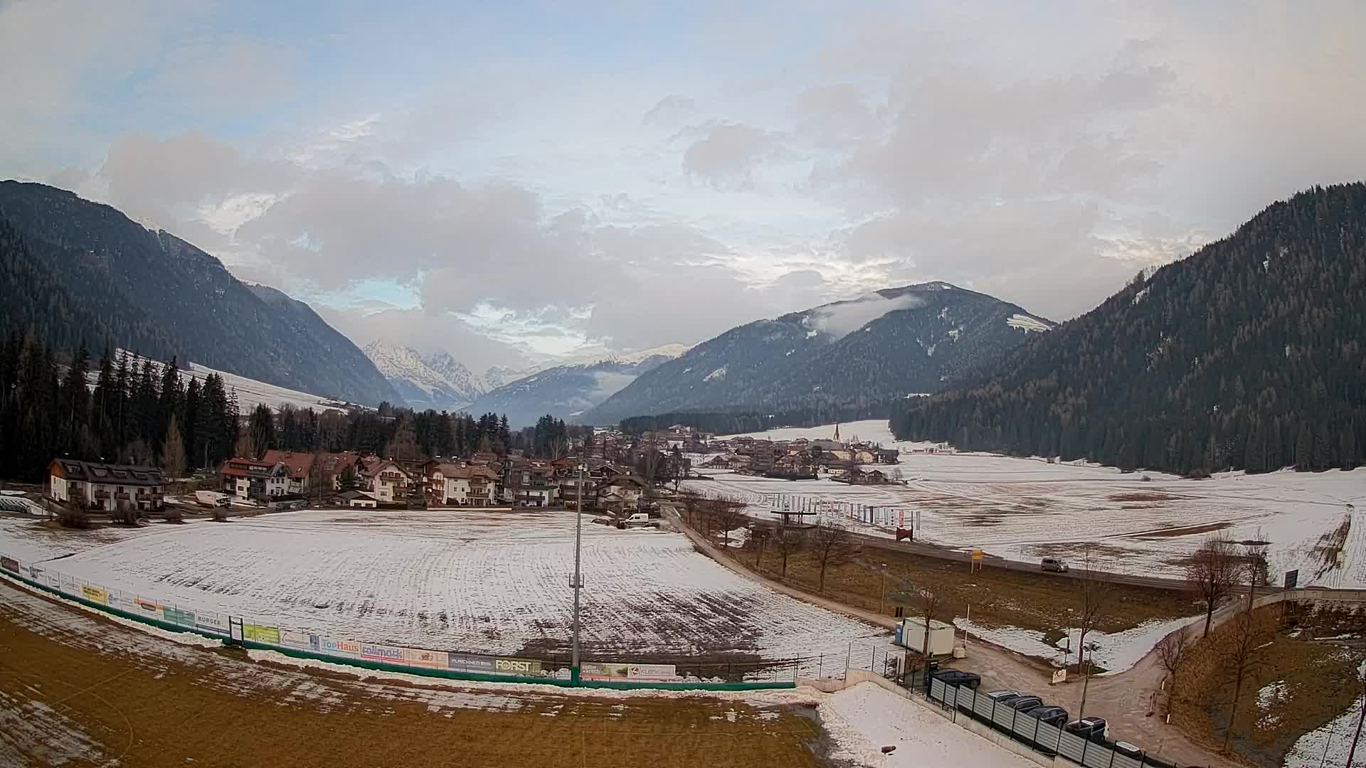 Webcam Niederrasen / Kronplatz – Vista en directo desde el Valle de Anterselva