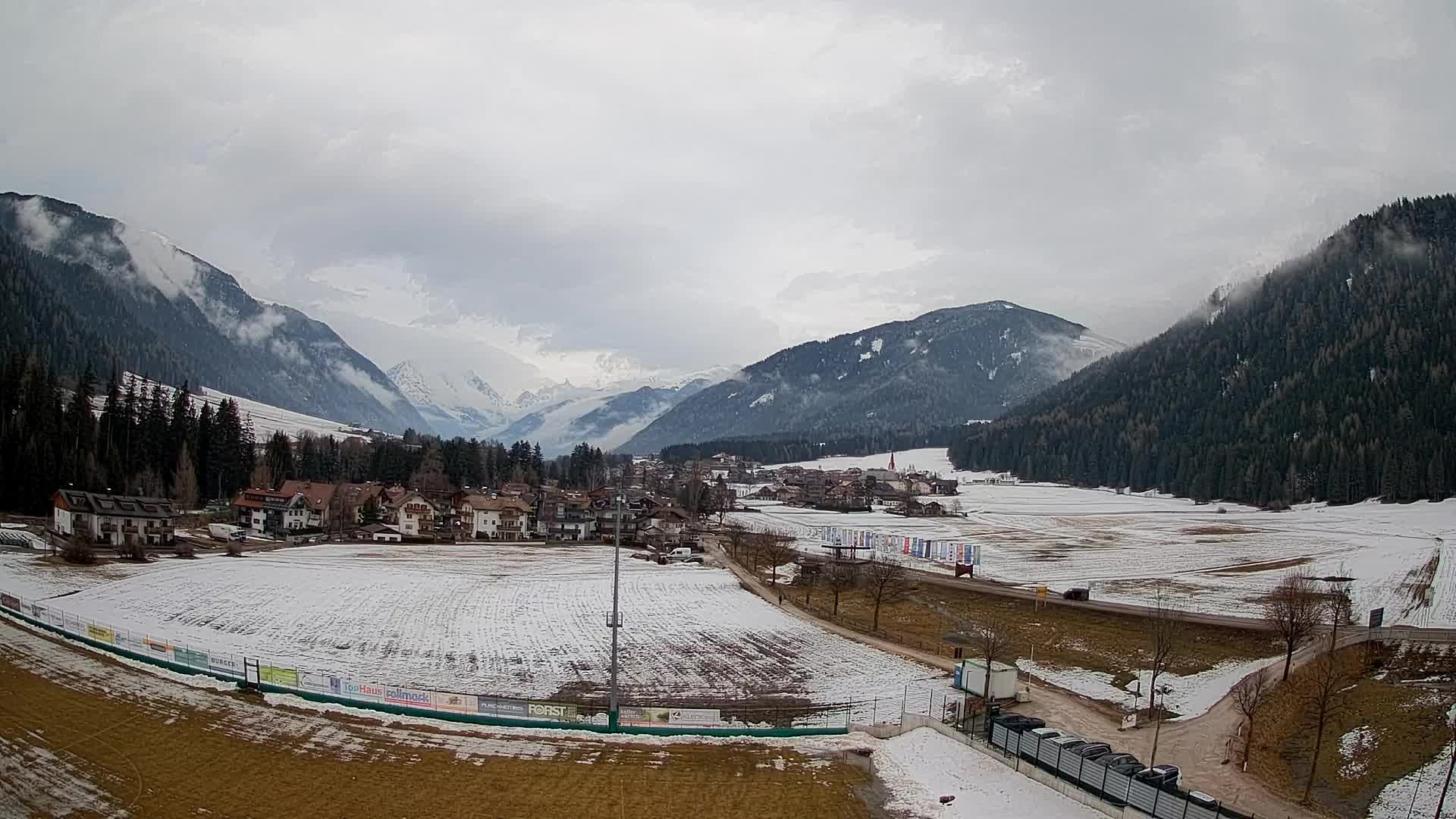 Webcam Niederrasen / Kronplatz – Vista en directo desde el Valle de Anterselva
