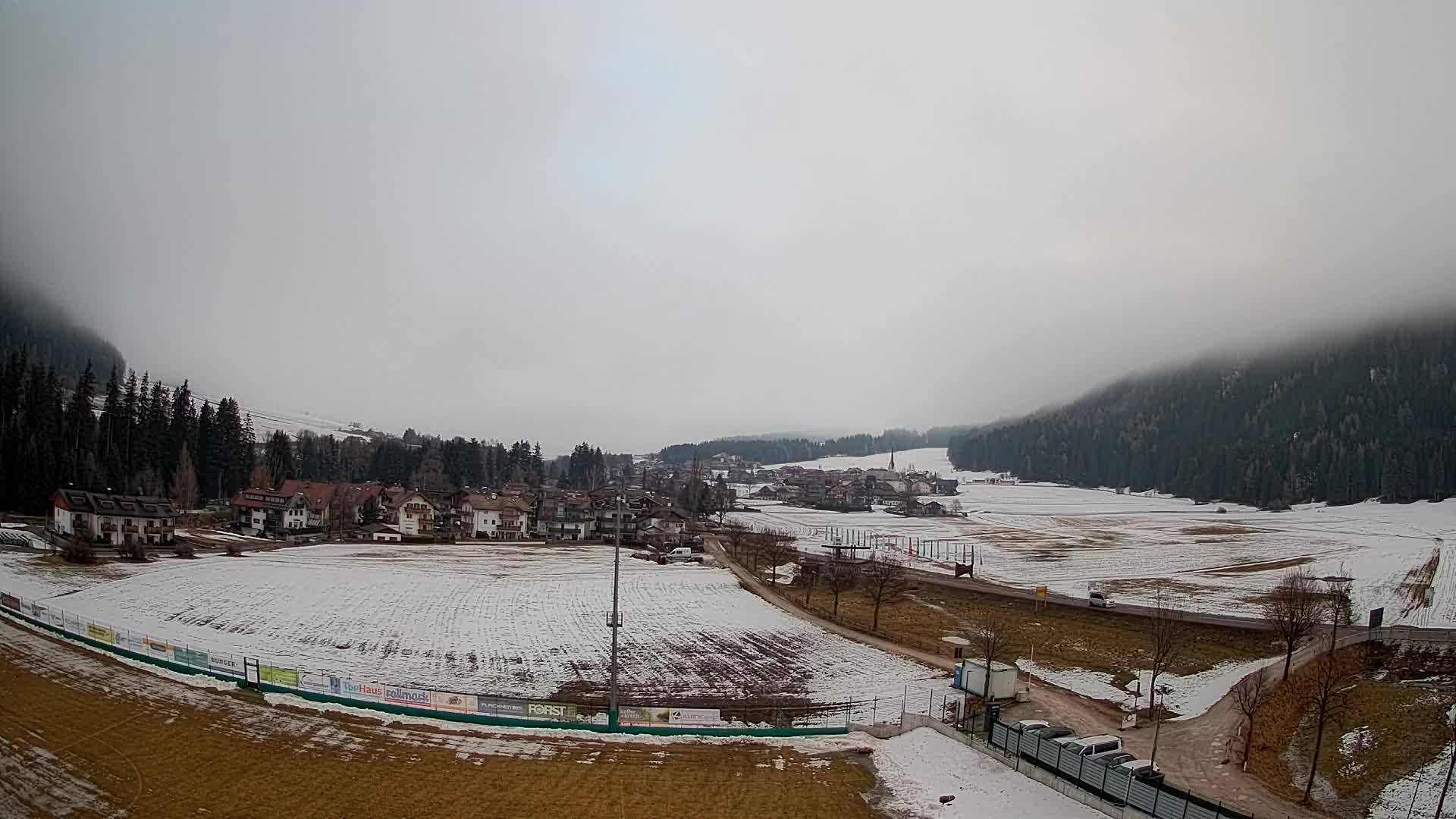 Webcam Niederrasen / Kronplatz – Vista en directo desde el Valle de Anterselva