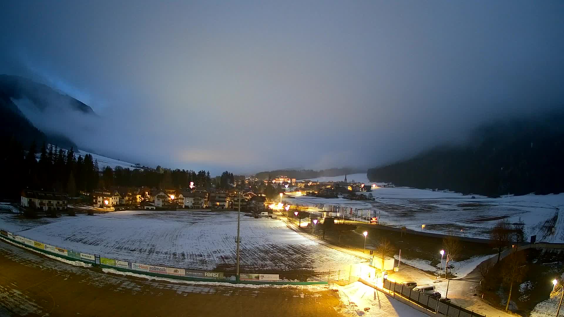 Webcam Niederrasen / Kronplatz – Vista en directo desde el Valle de Anterselva