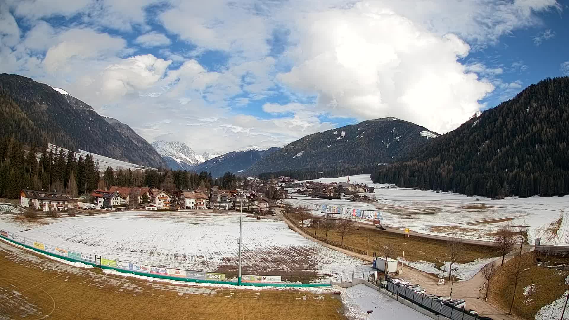 Webcam Niederrasen / Kronplatz – Vista en directo desde el Valle de Anterselva