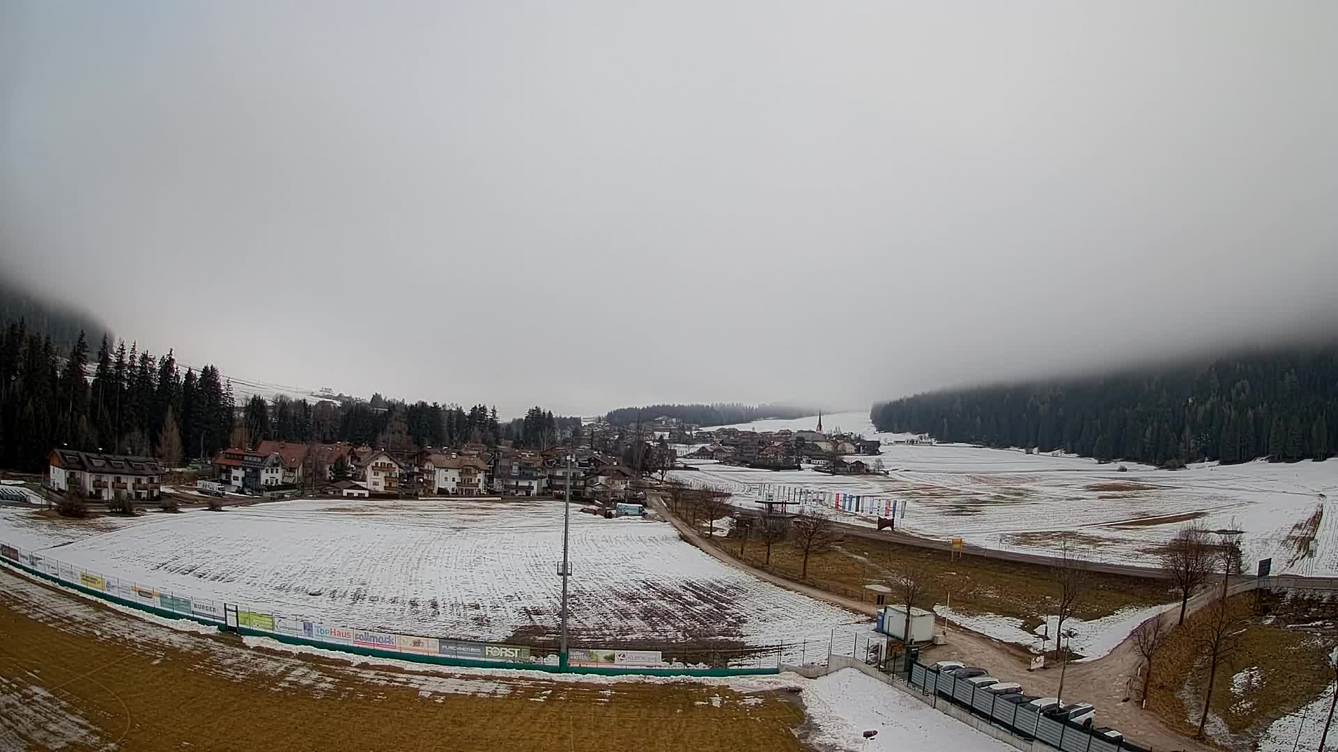 Webcam Niederrasen / Kronplatz – Vista en directo desde el Valle de Anterselva