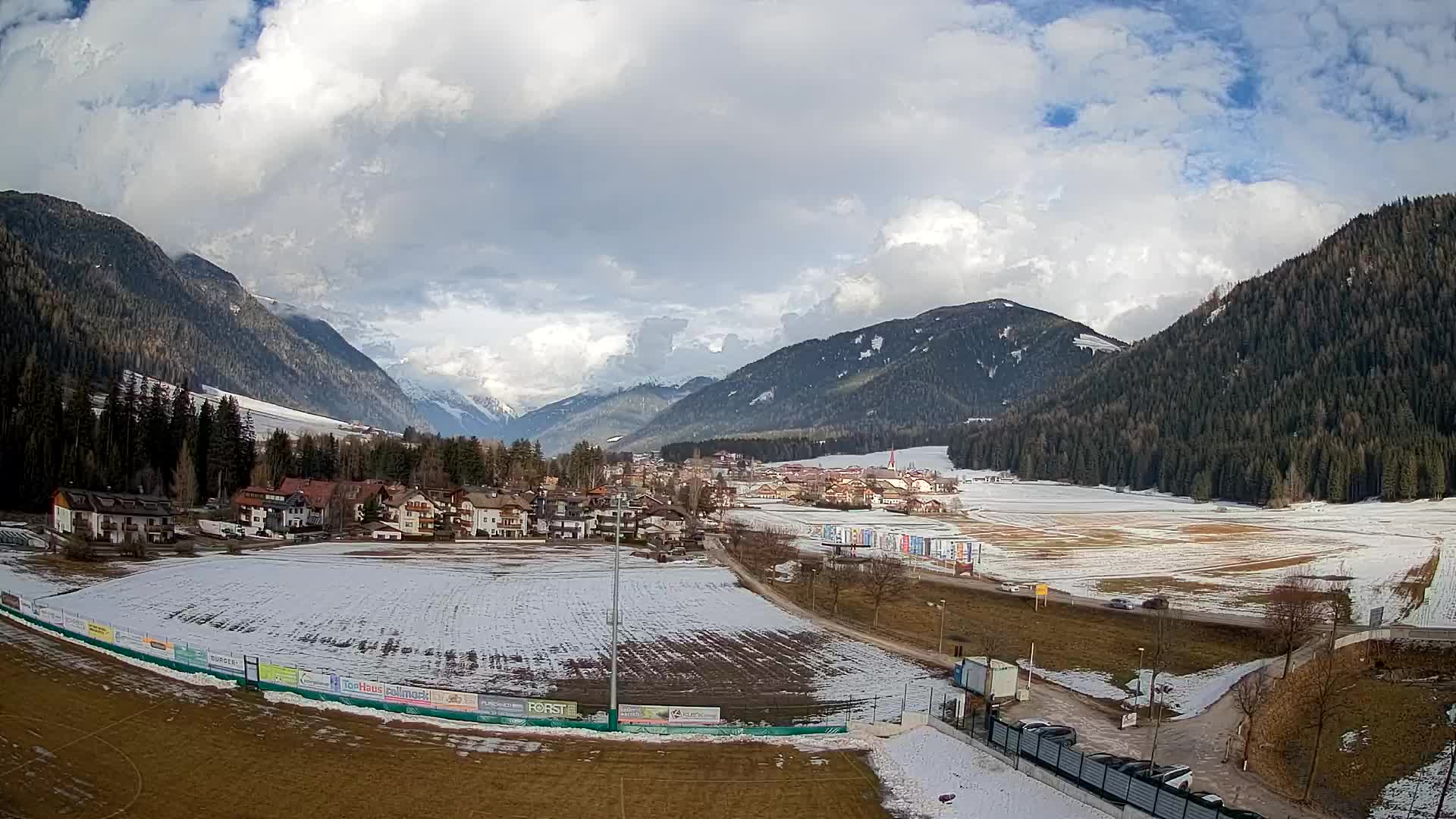 Webcam Niederrasen / Kronplatz – Vista en directo desde el Valle de Anterselva