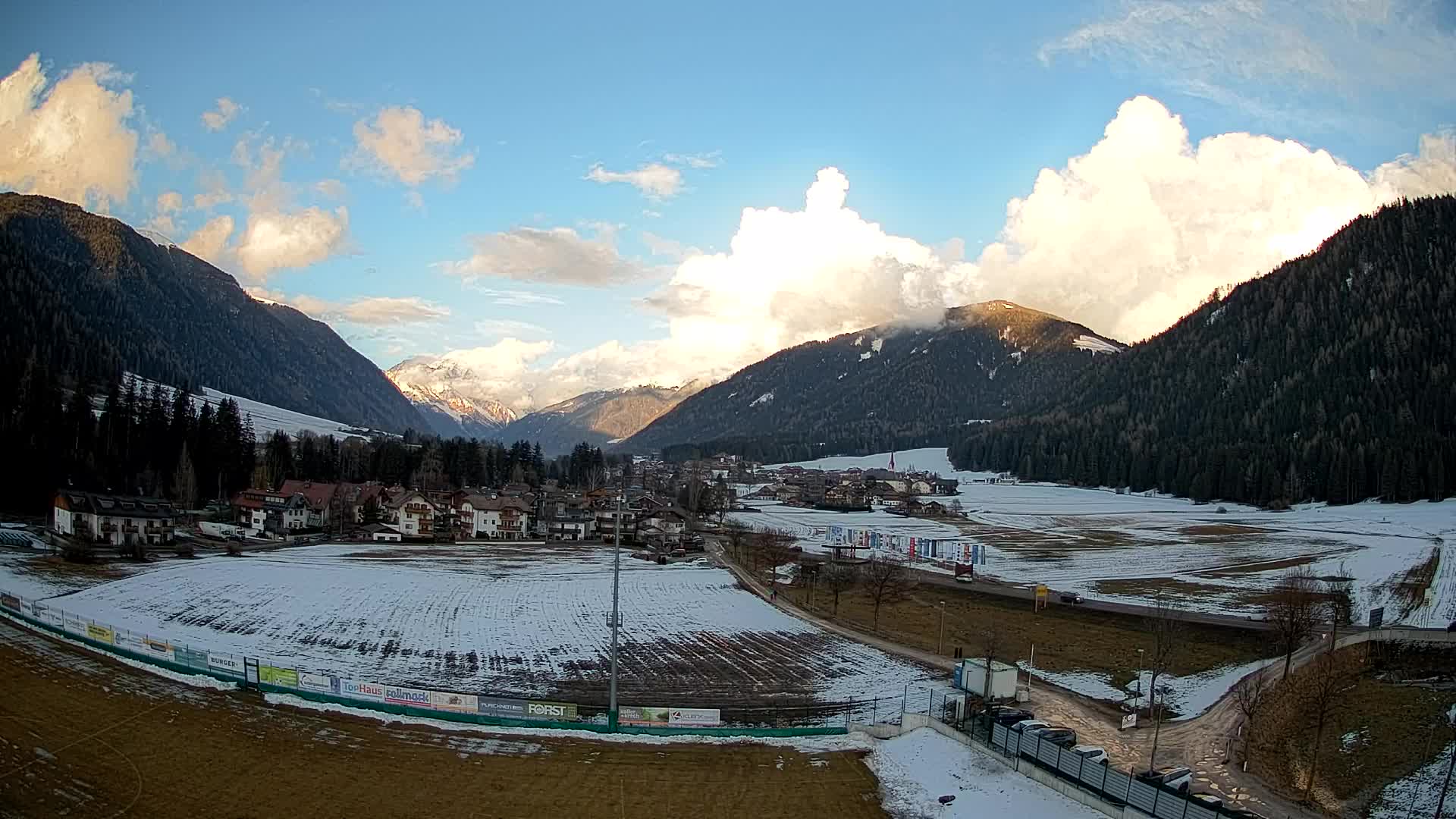 Webcam Niederrasen / Kronplatz – Vista en directo desde el Valle de Anterselva