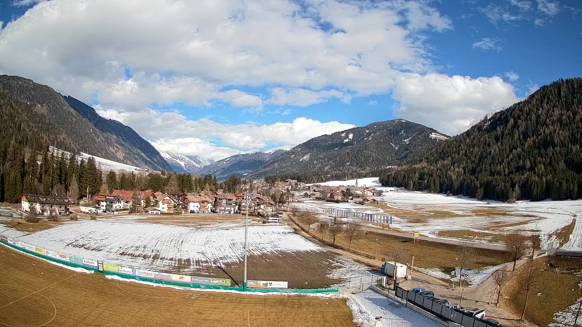 Webcam Niederrasen / Kronplatz – Vista en directo desde el Valle de Anterselva