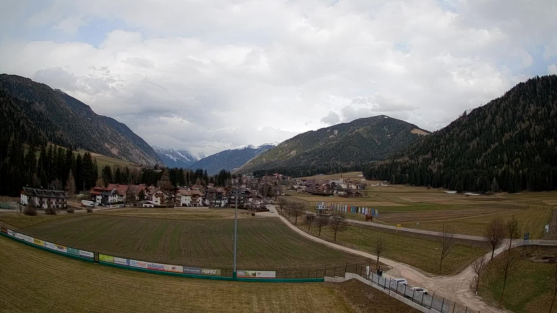 Webcam Niederrasen / Kronplatz – Vista en directo desde el Valle de Anterselva