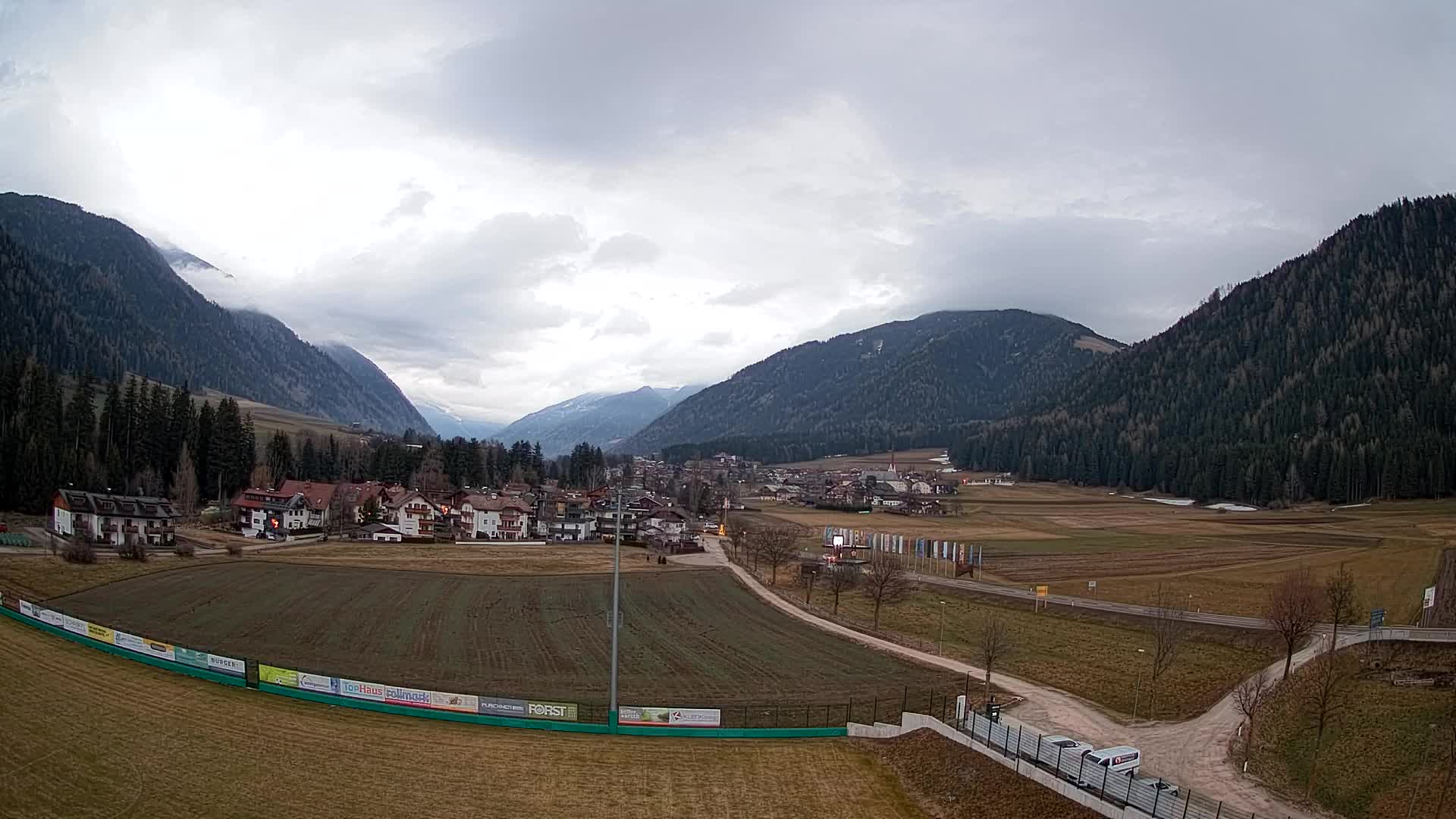 Webcam Niederrasen / Kronplatz – Vista en directo desde el Valle de Anterselva