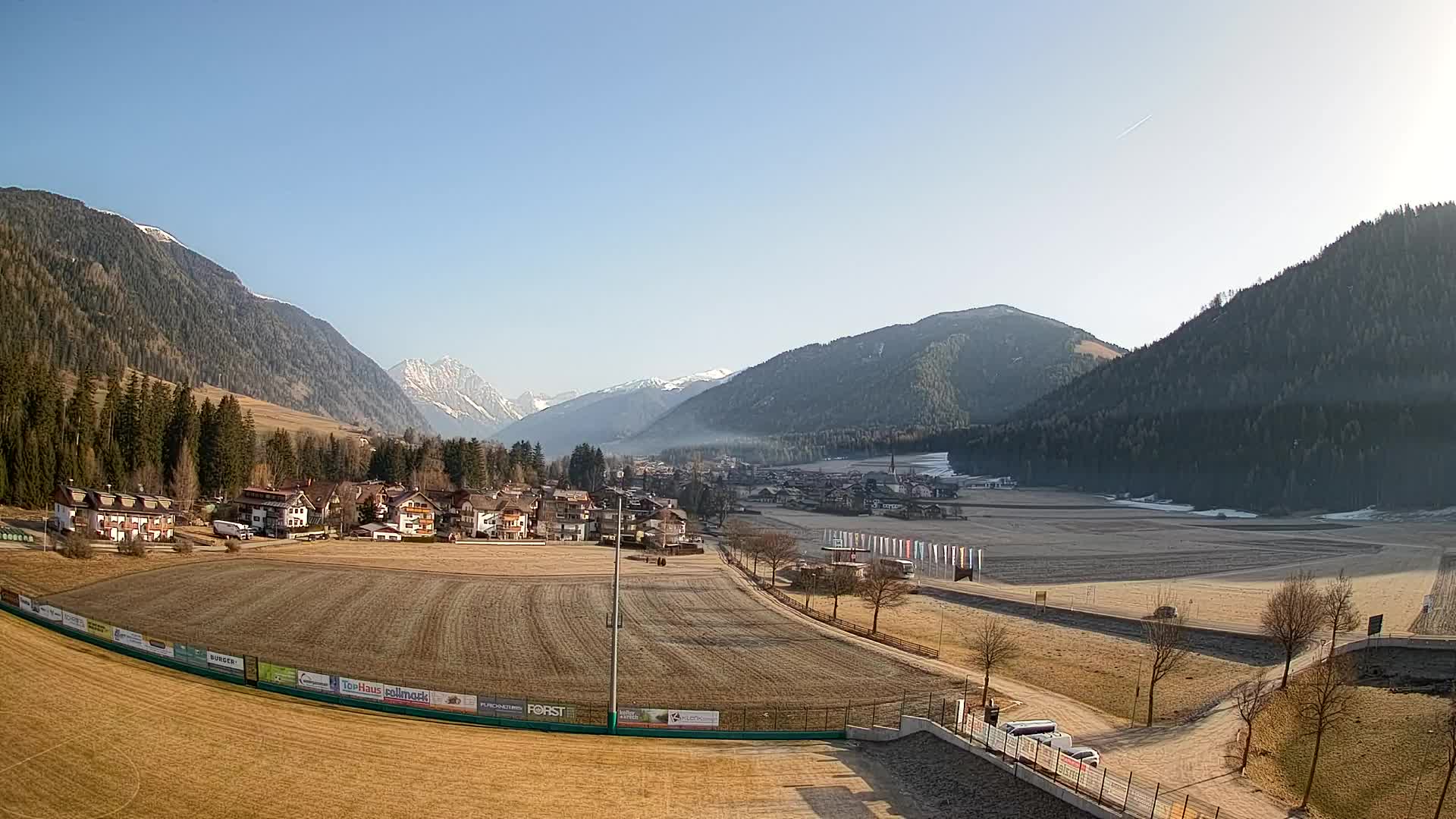 Webcam Niederrasen / Kronplatz – Vista en directo desde el Valle de Anterselva