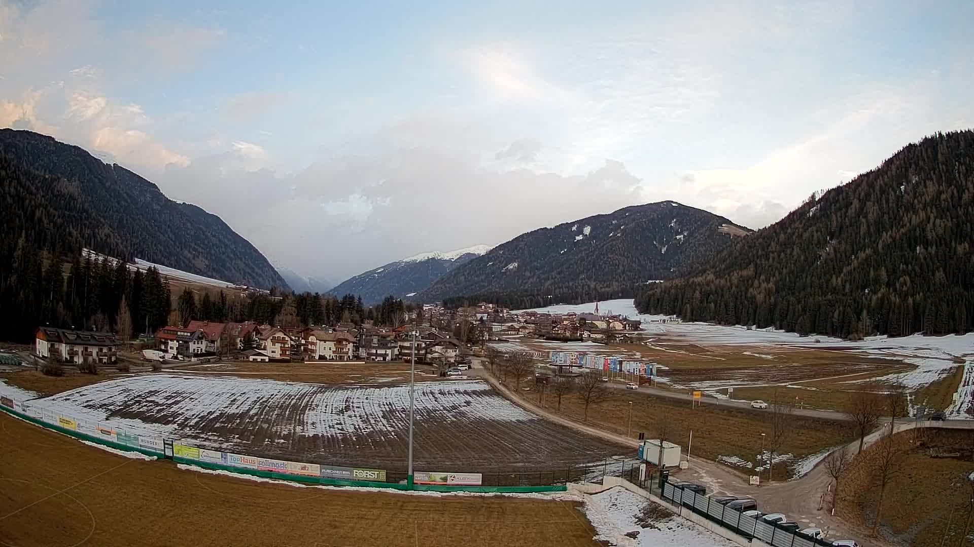 Webcam Niederrasen / Kronplatz – Vista en directo desde el Valle de Anterselva