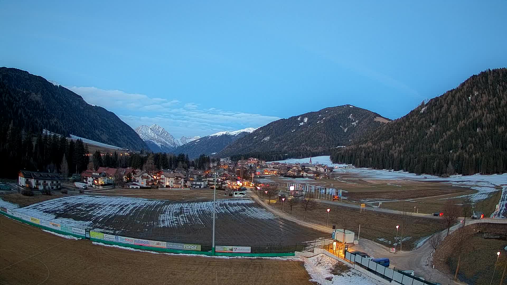 Webcam Niederrasen / Kronplatz – Vista en directo desde el Valle de Anterselva