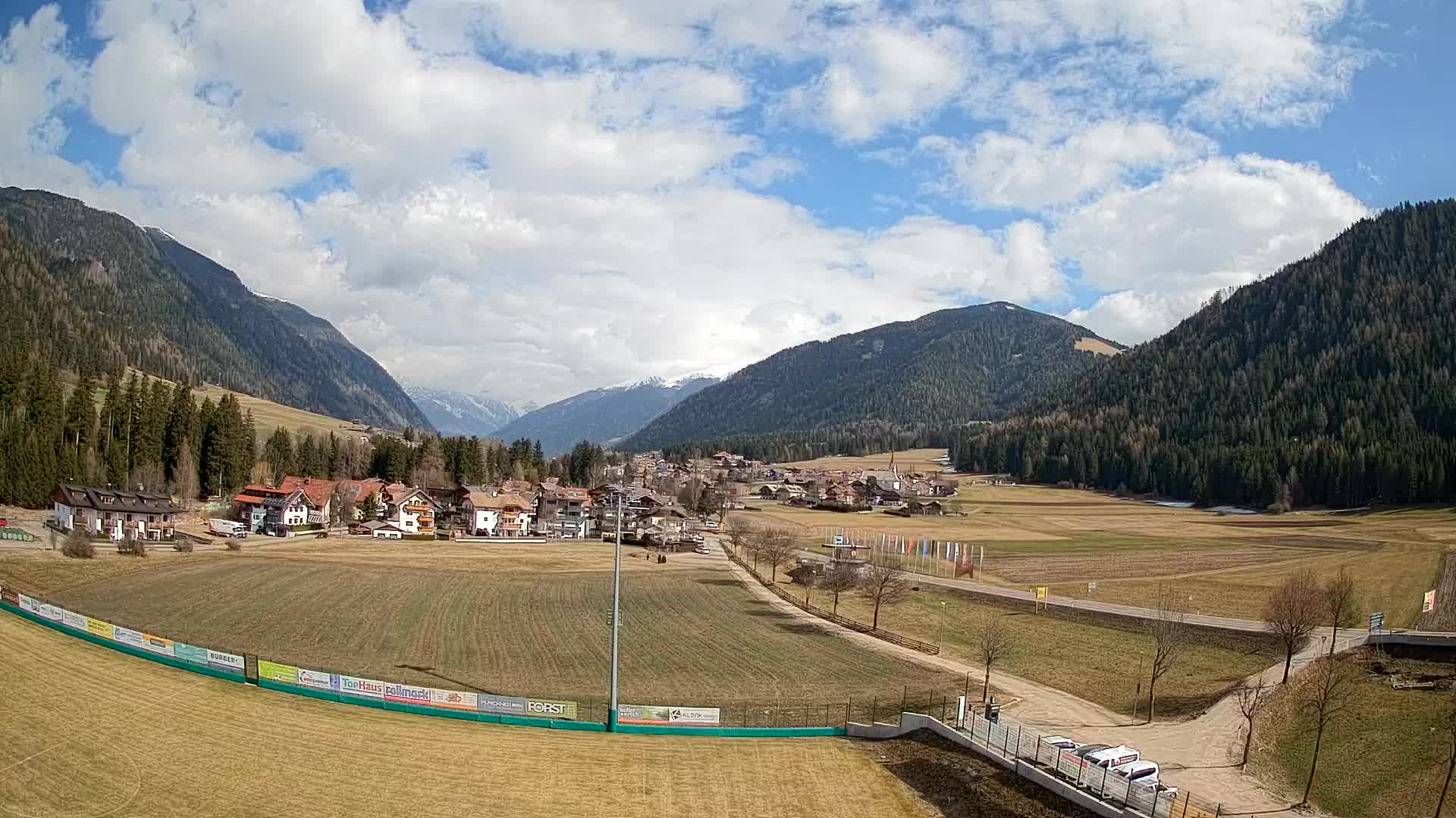 Webcam Niederrasen / Kronplatz – Vista en directo desde el Valle de Anterselva