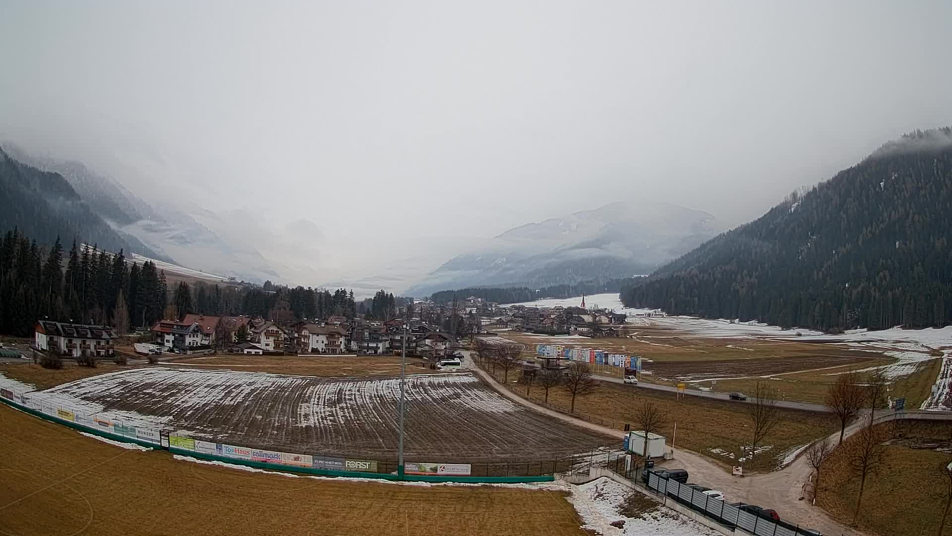 Webcam Niederrasen / Kronplatz – Vista en directo desde el Valle de Anterselva