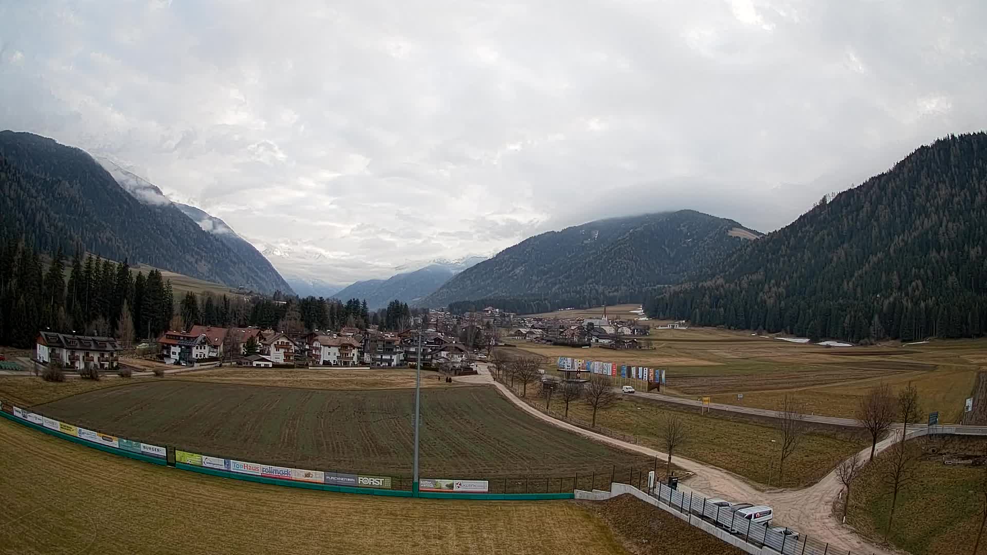 Webcam Niederrasen / Kronplatz – Vista en directo desde el Valle de Anterselva