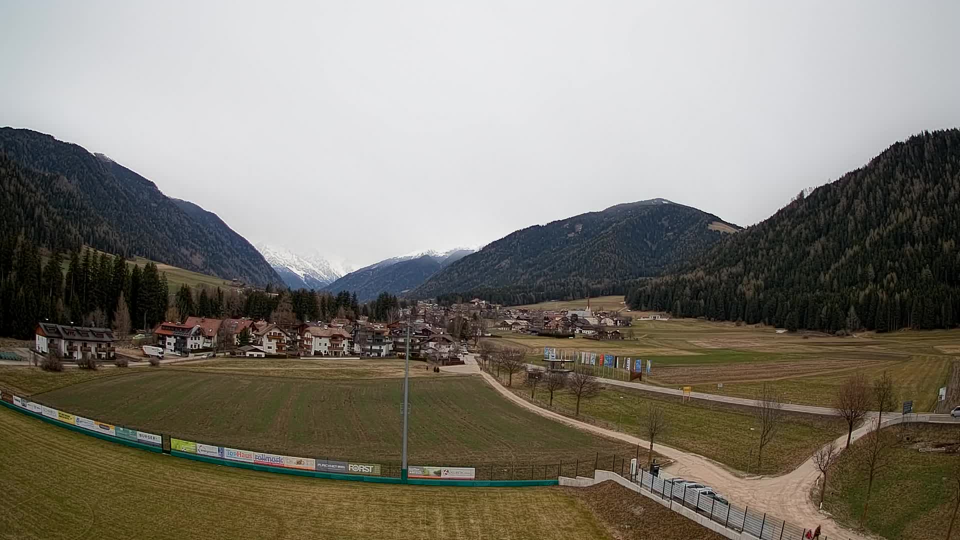Webcam Niederrasen / Kronplatz – Vista en directo desde el Valle de Anterselva