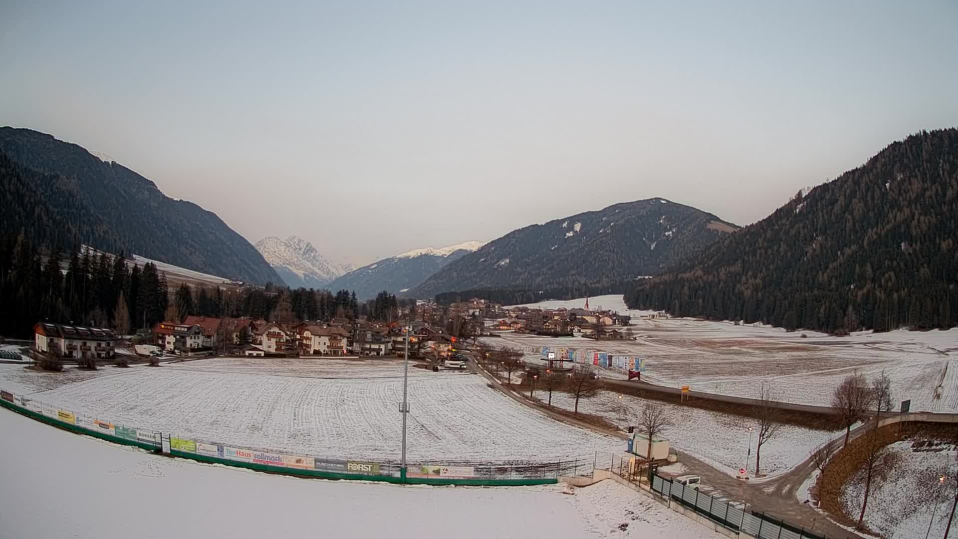 Webcam Niederrasen / Kronplatz – Vista en directo desde el Valle de Anterselva