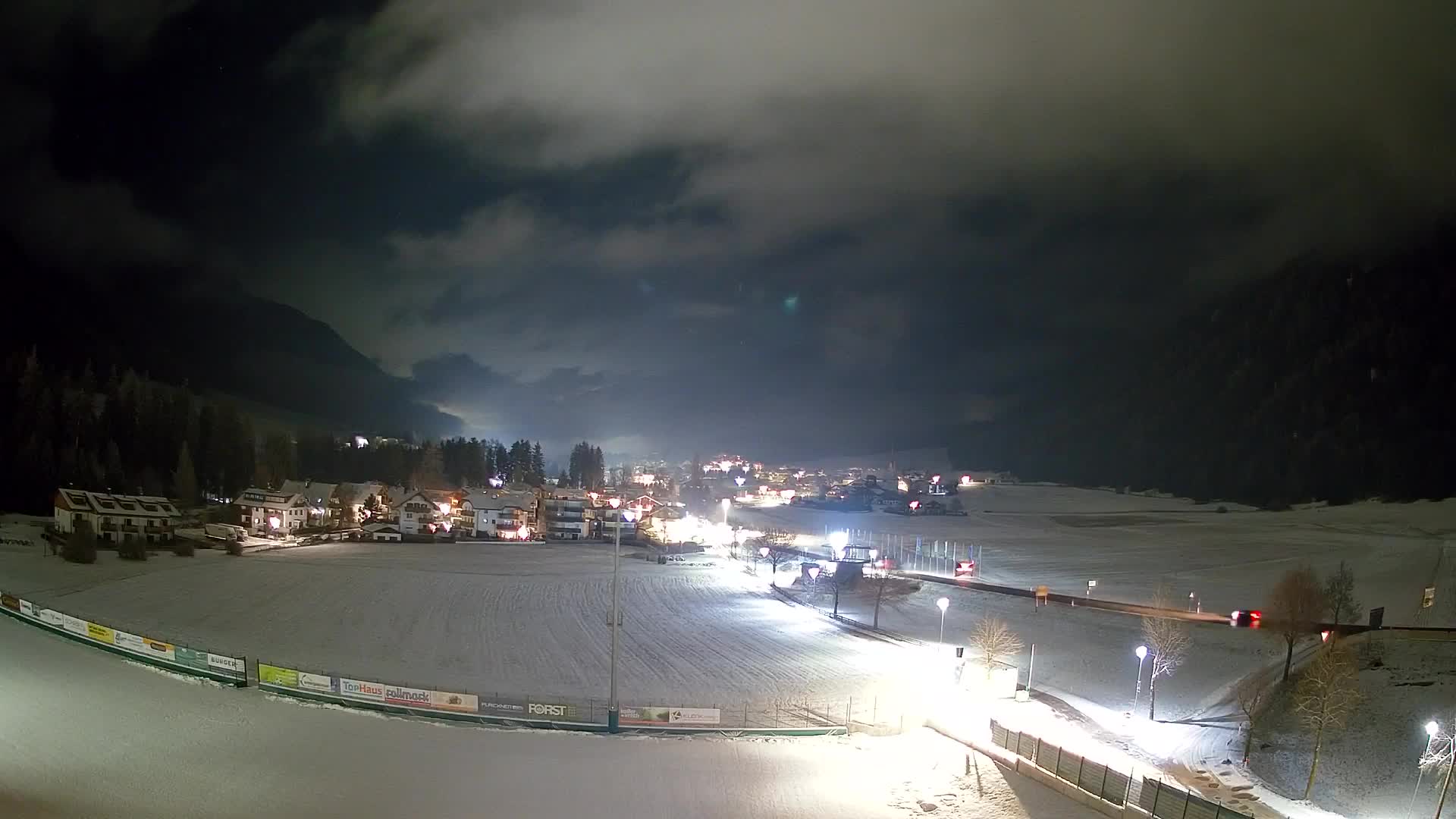 Webcam Niederrasen / Kronplatz – Vista en directo desde el Valle de Anterselva