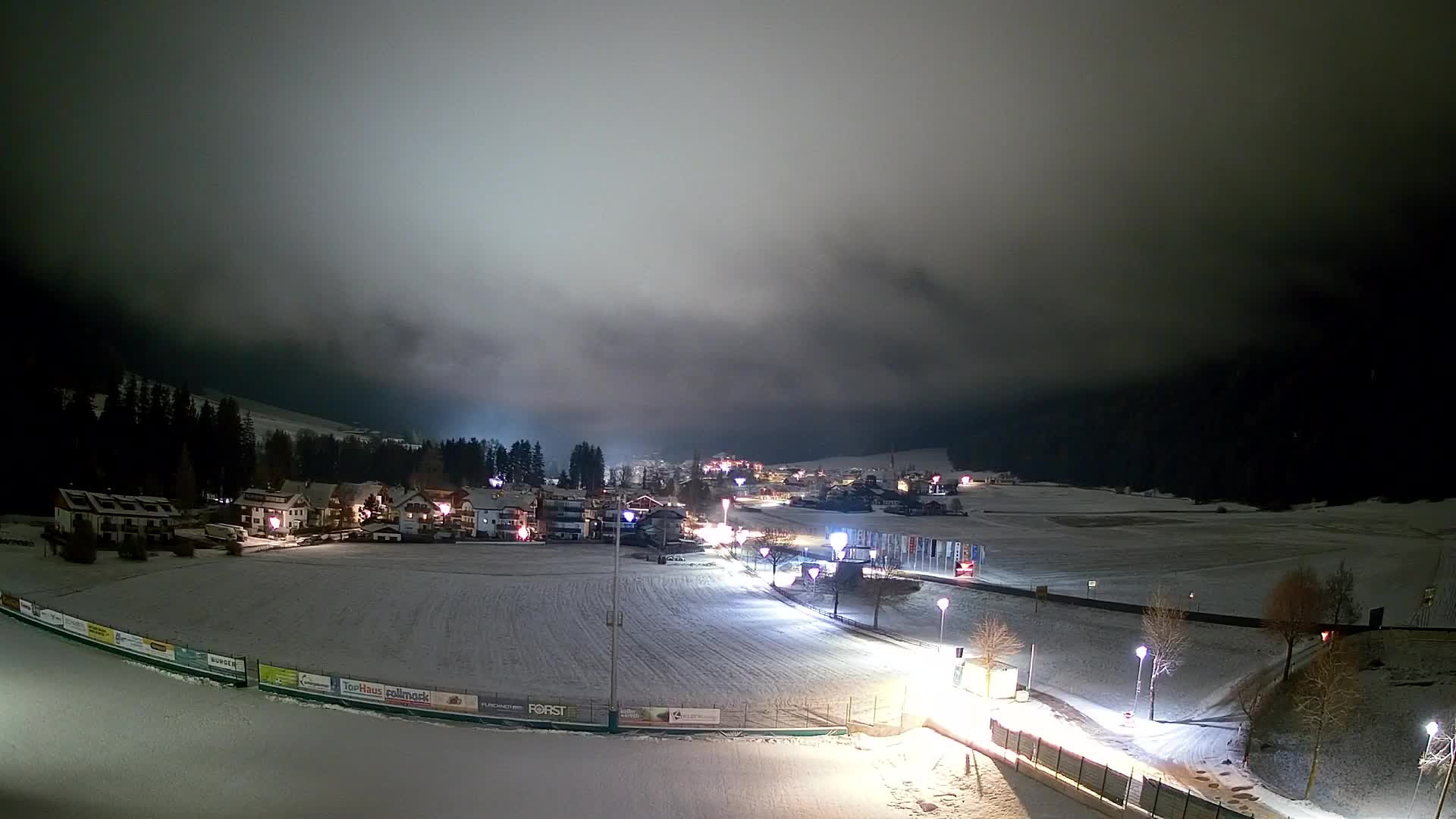 Webcam Niederrasen / Kronplatz – Vista en directo desde el Valle de Anterselva