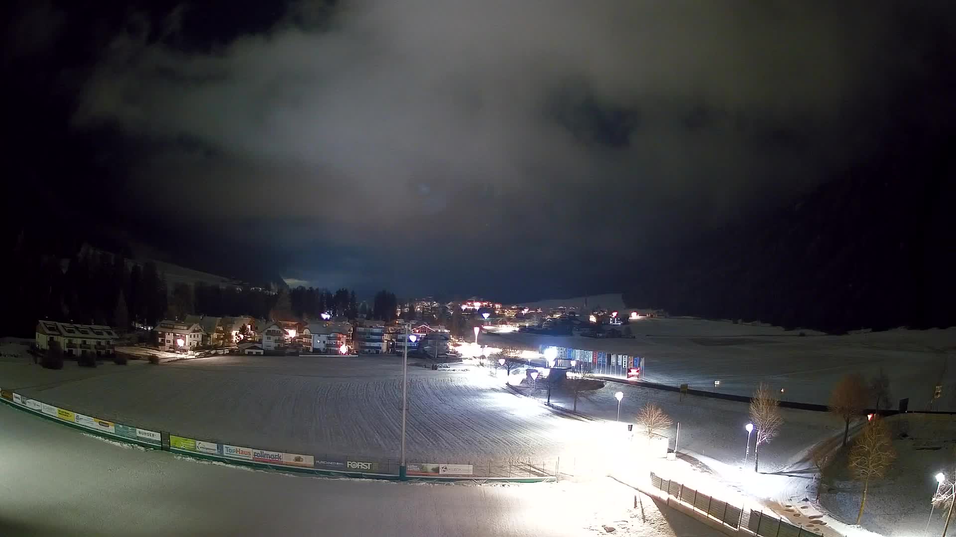 Webcam Niederrasen / Kronplatz – Vista en directo desde el Valle de Anterselva