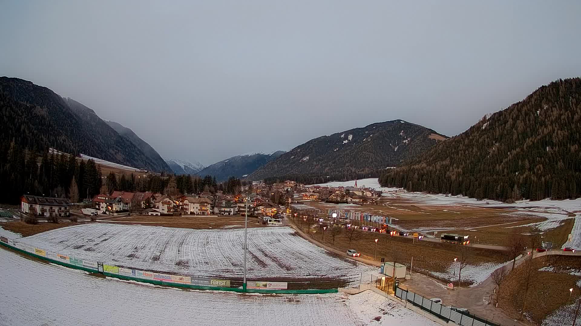 Webcam Niederrasen / Kronplatz – Vista en directo desde el Valle de Anterselva