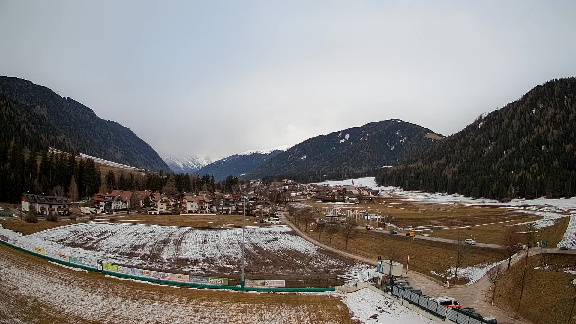 Webcam Niederrasen / Kronplatz – Vista en directo desde el Valle de Anterselva