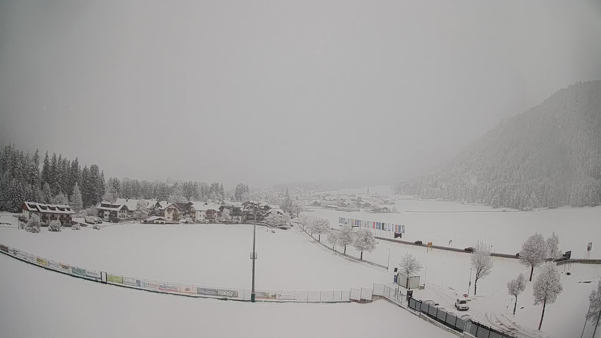 Webcam Niederrasen / Kronplatz – Vista en directo desde el Valle de Anterselva