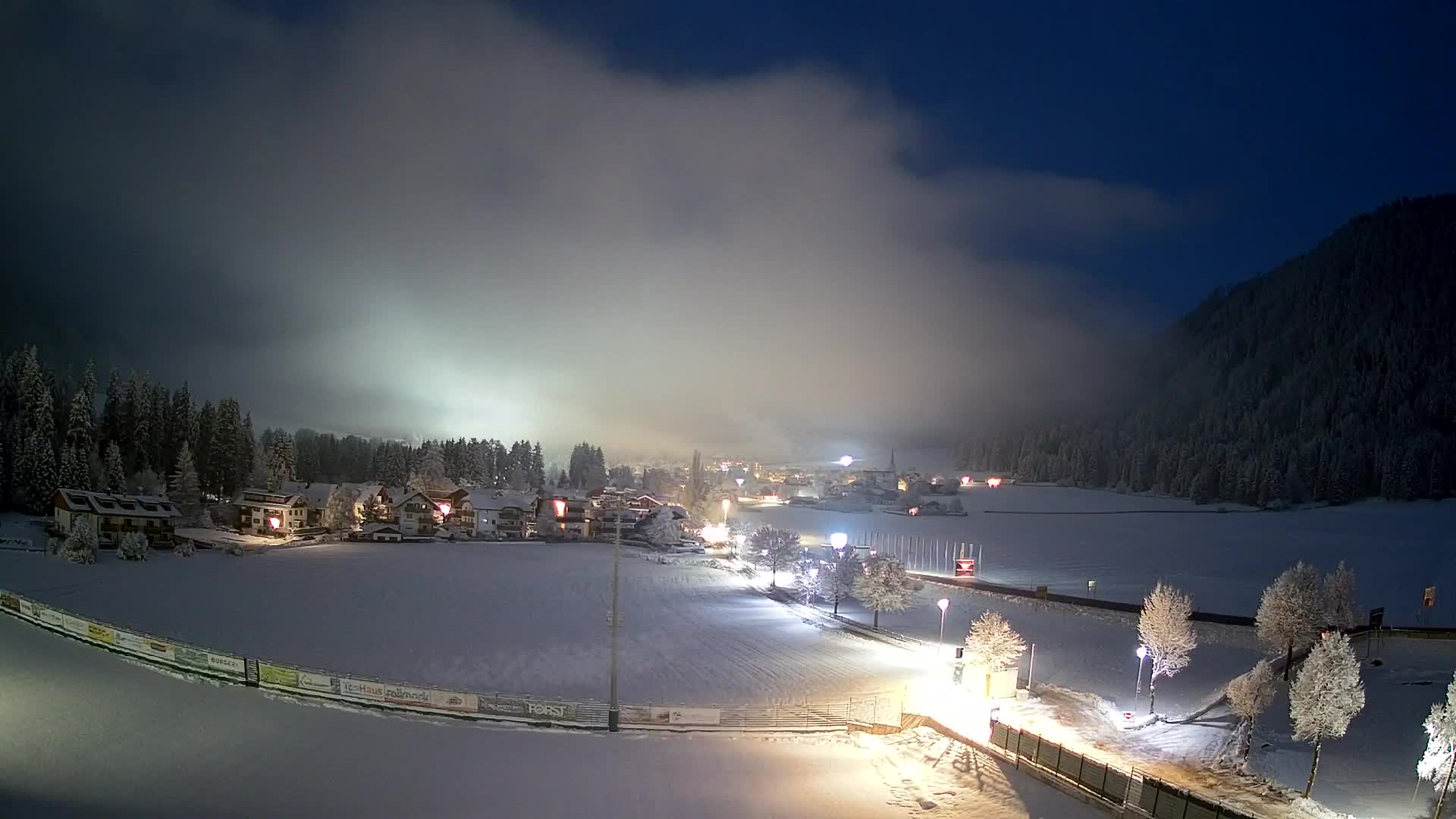 Webcam Niederrasen / Kronplatz – Vista en directo desde el Valle de Anterselva