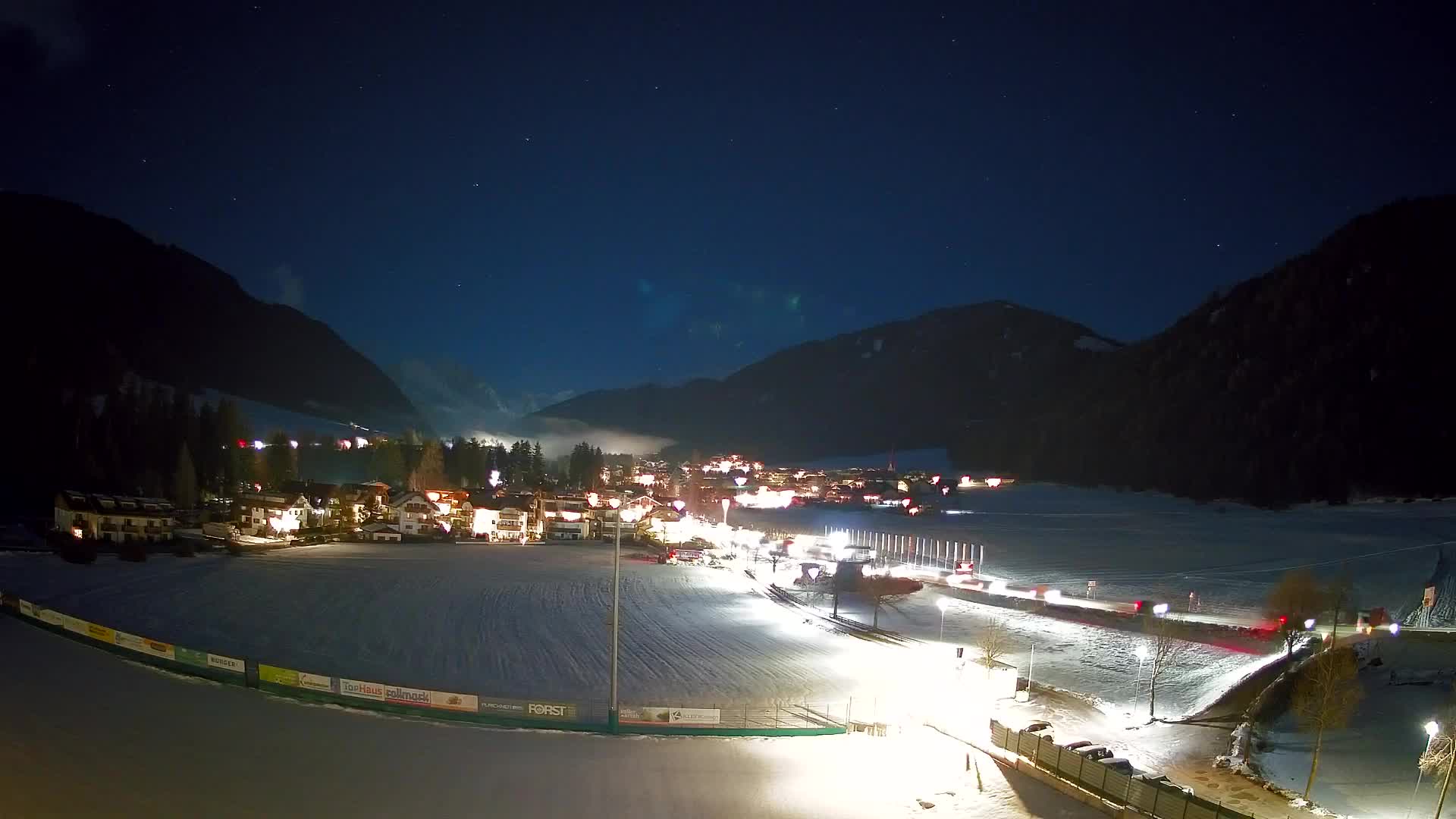 Webcam Niederrasen / Kronplatz – Vista en directo desde el Valle de Anterselva