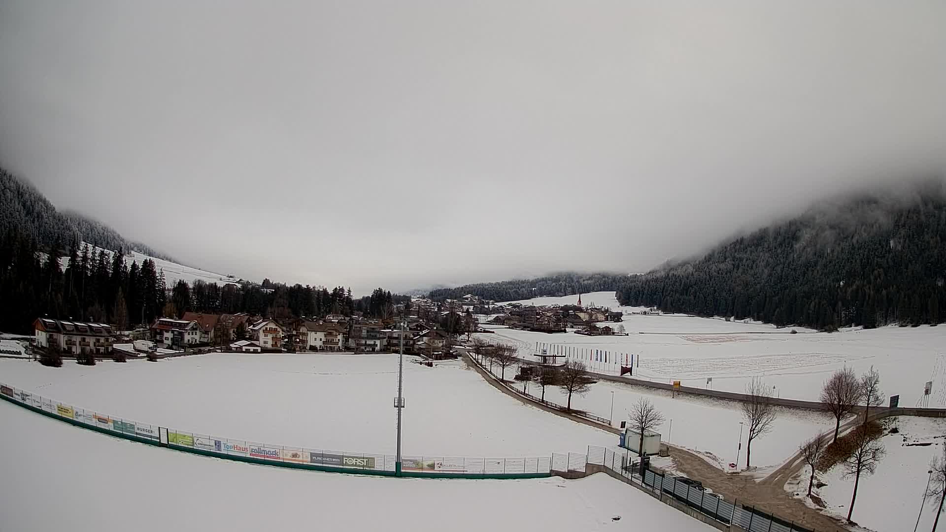 Webcam Niederrasen / Kronplatz – Vista en directo desde el Valle de Anterselva