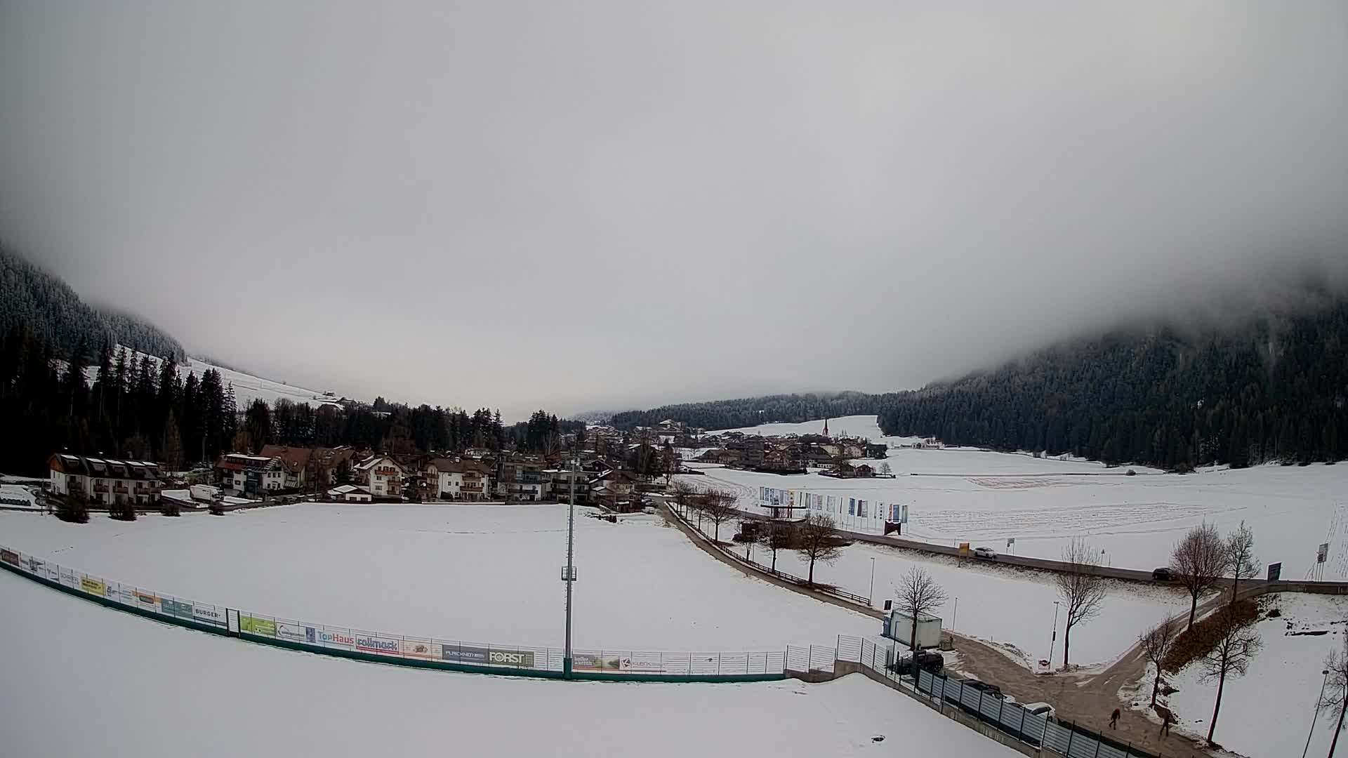 Webcam Niederrasen / Kronplatz – Vista en directo desde el Valle de Anterselva