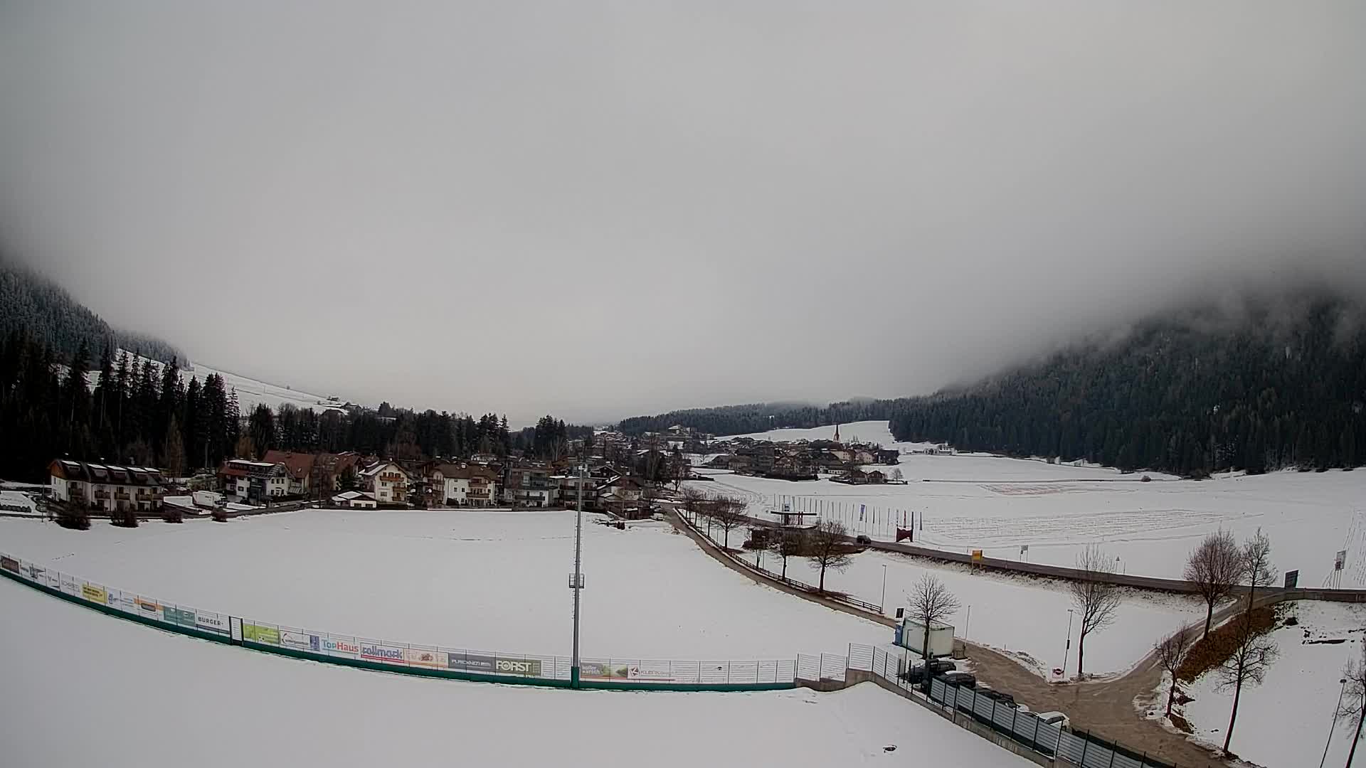 Webcam Niederrasen / Kronplatz – Vista en directo desde el Valle de Anterselva