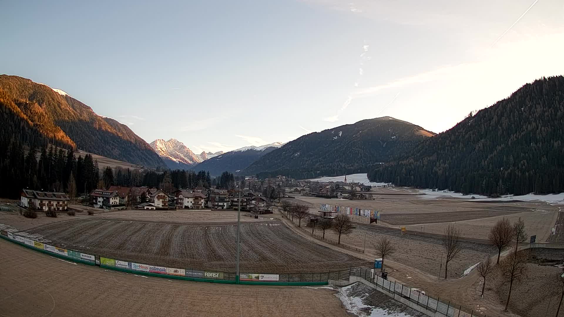 Webcam Niederrasen / Kronplatz – Vista en directo desde el Valle de Anterselva