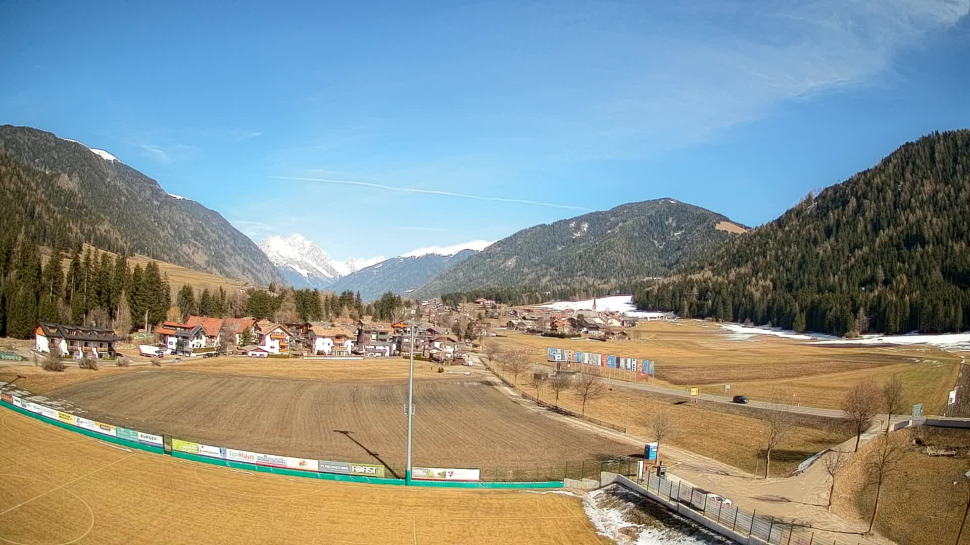 Webcam Niederrasen / Kronplatz – Vista en directo desde el Valle de Anterselva