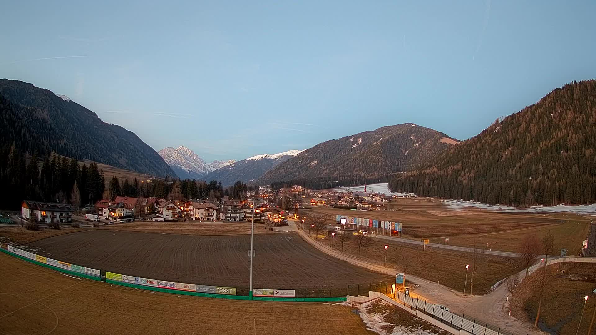 Webcam Niederrasen / Kronplatz – Vista en directo desde el Valle de Anterselva