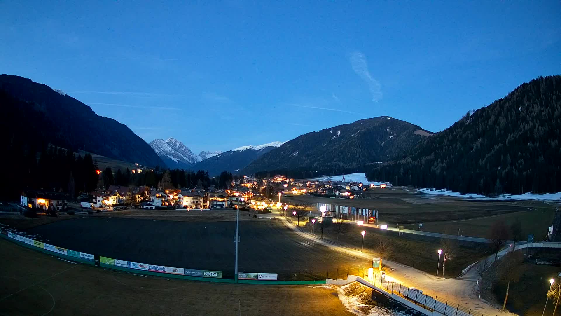Webcam Niederrasen / Kronplatz – Vista en directo desde el Valle de Anterselva