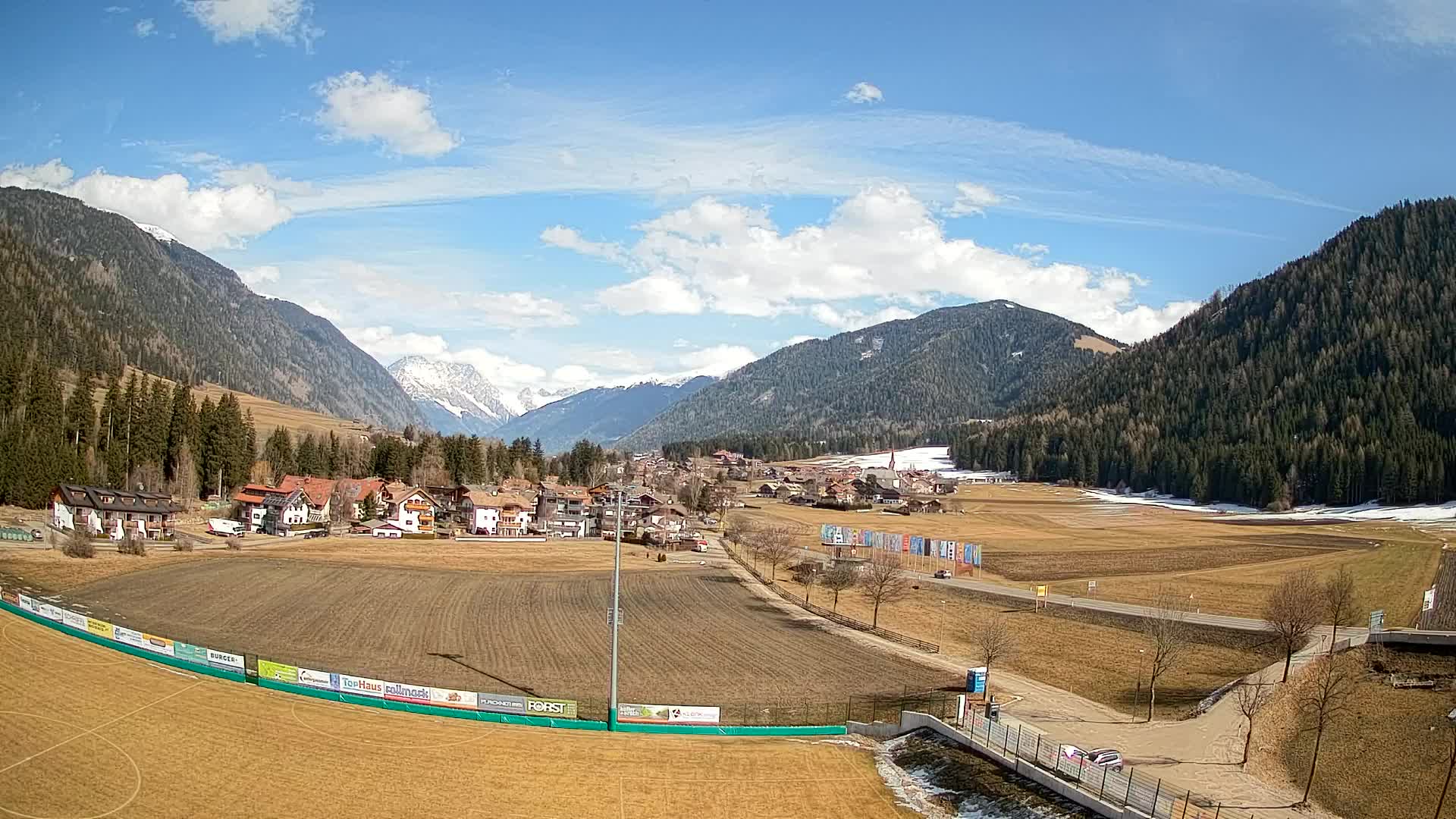 Webcam Niederrasen / Kronplatz – Vista en directo desde el Valle de Anterselva