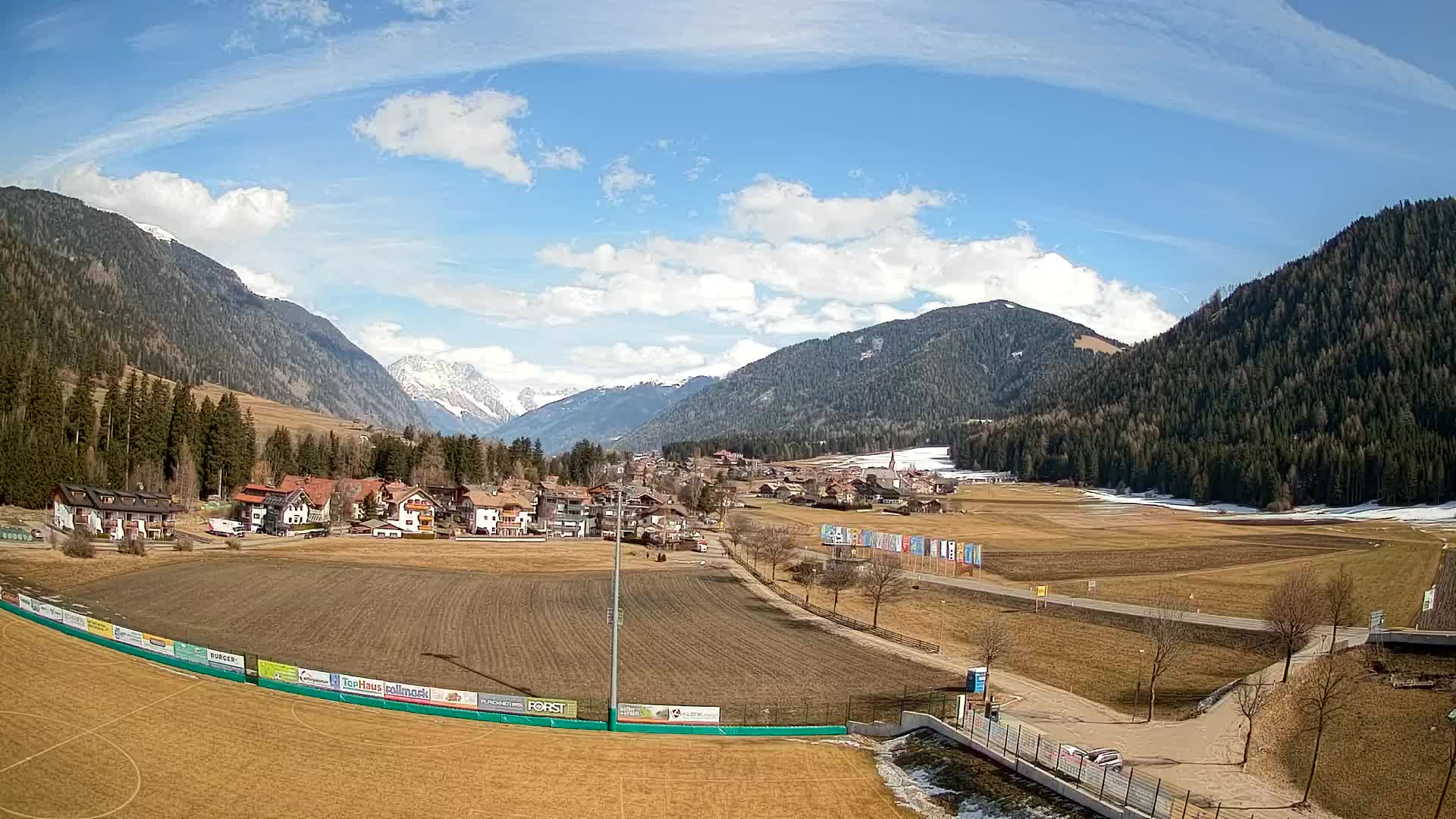 Webcam Niederrasen / Kronplatz – Vista en directo desde el Valle de Anterselva