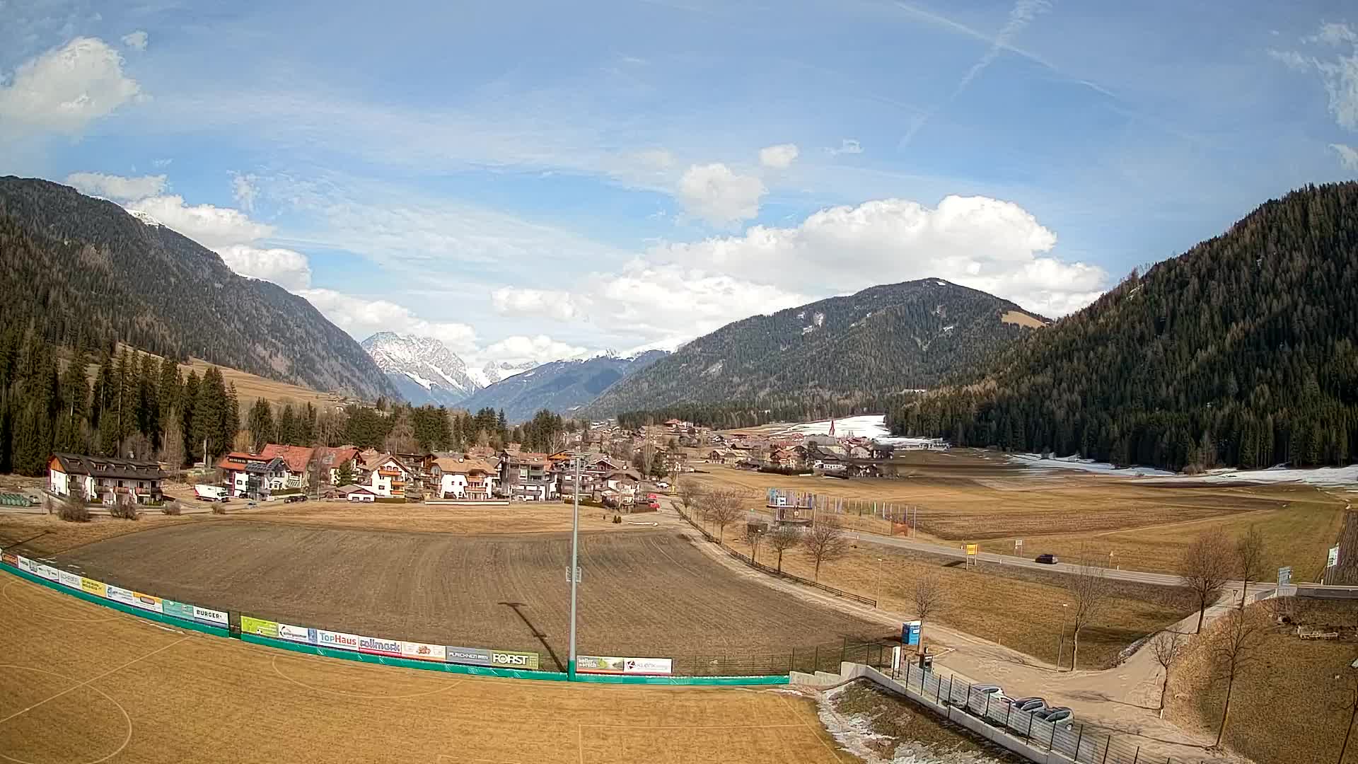 Webcam Niederrasen / Kronplatz – Vista en directo desde el Valle de Anterselva