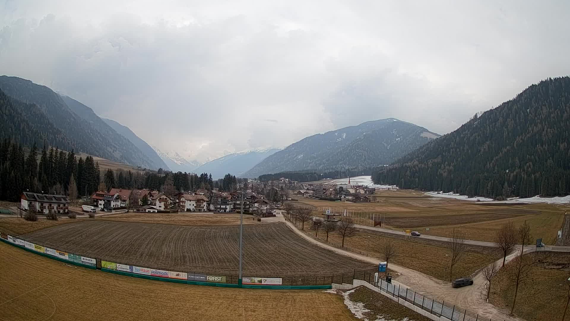 Webcam Niederrasen / Kronplatz – Vista en directo desde el Valle de Anterselva