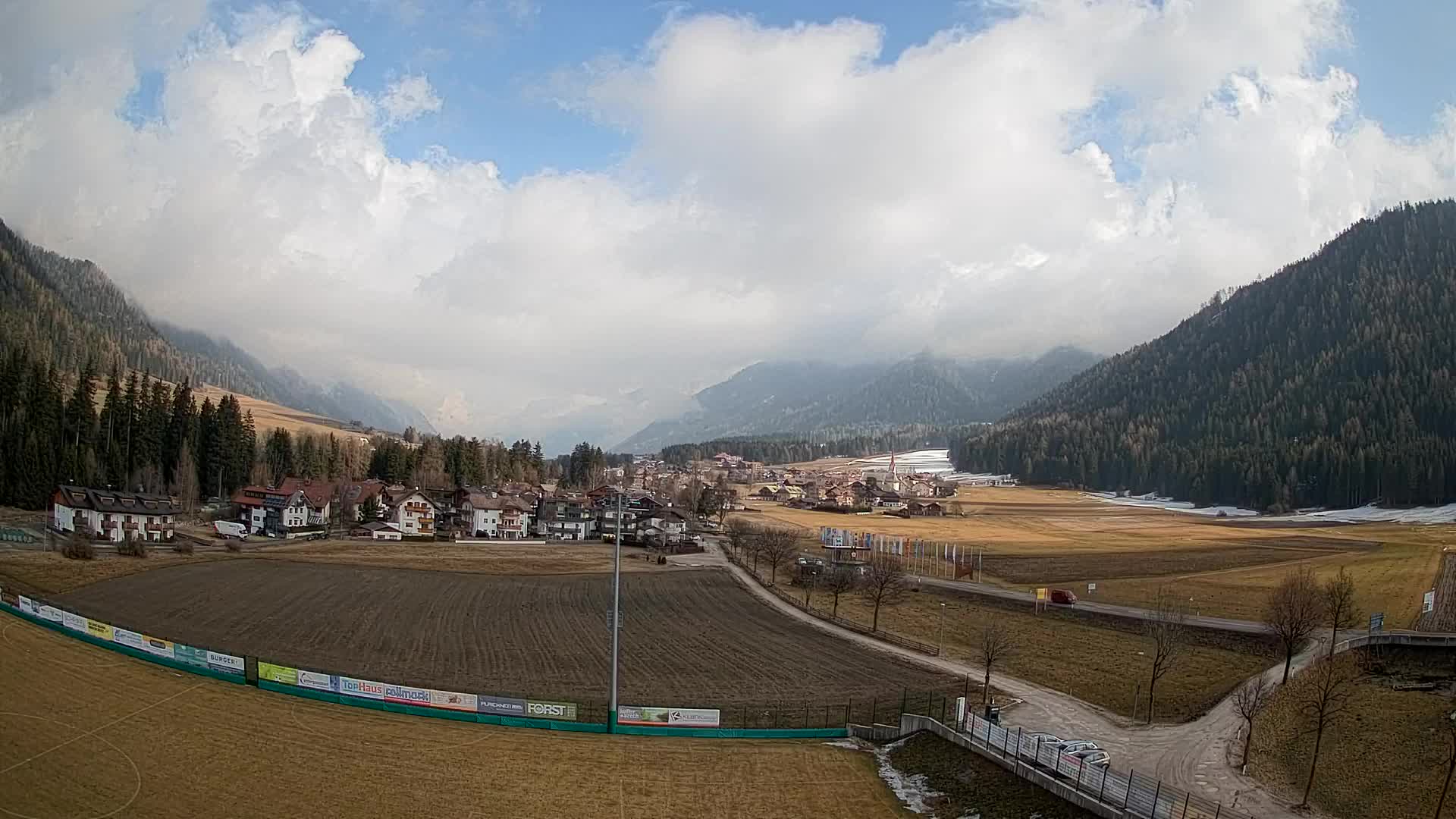 Webcam Niederrasen / Kronplatz – Vista en directo desde el Valle de Anterselva