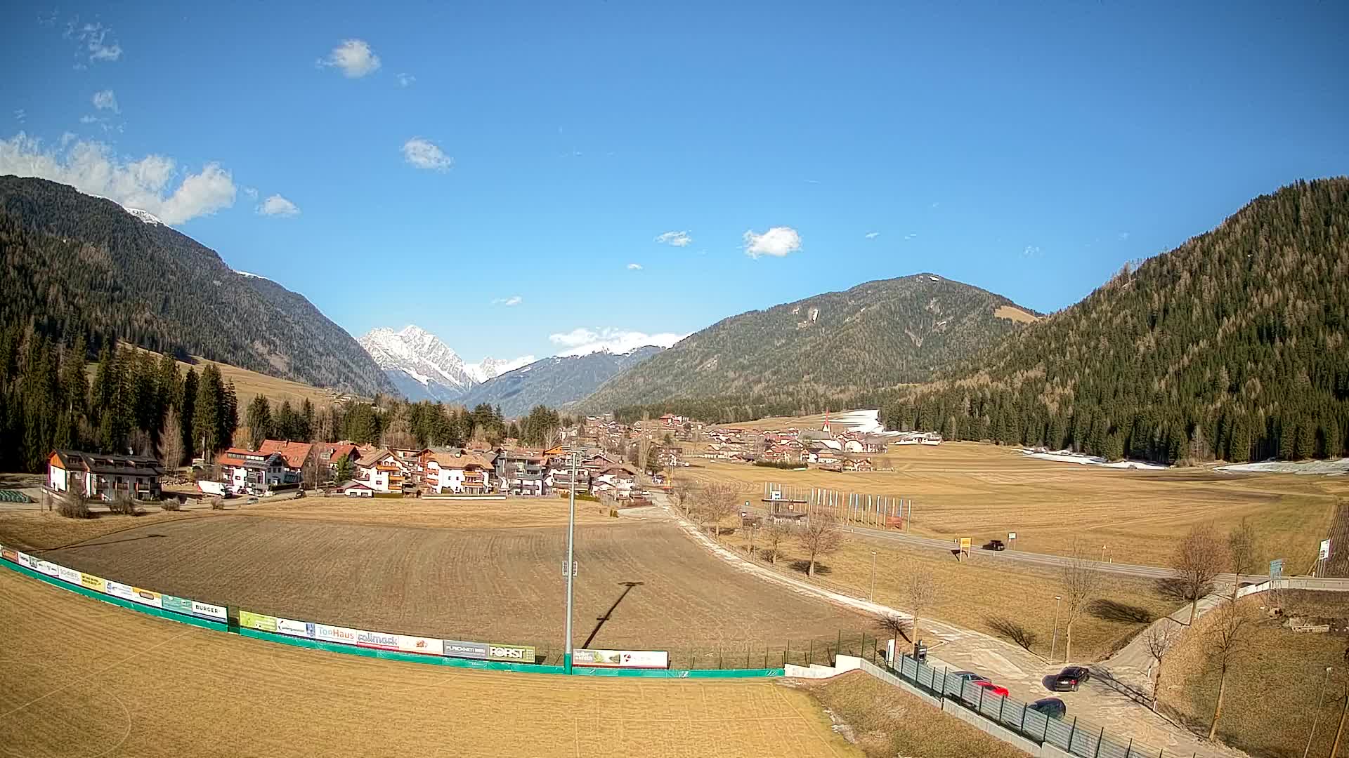 Webcam Niederrasen / Kronplatz – Vista en directo desde el Valle de Anterselva