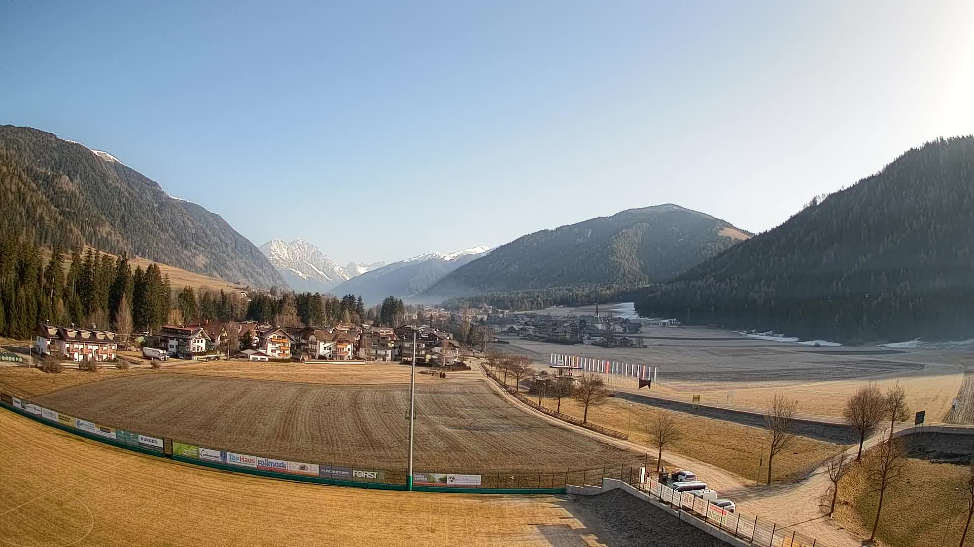 Webcam Niederrasen / Kronplatz – Vista en directo desde el Valle de Anterselva