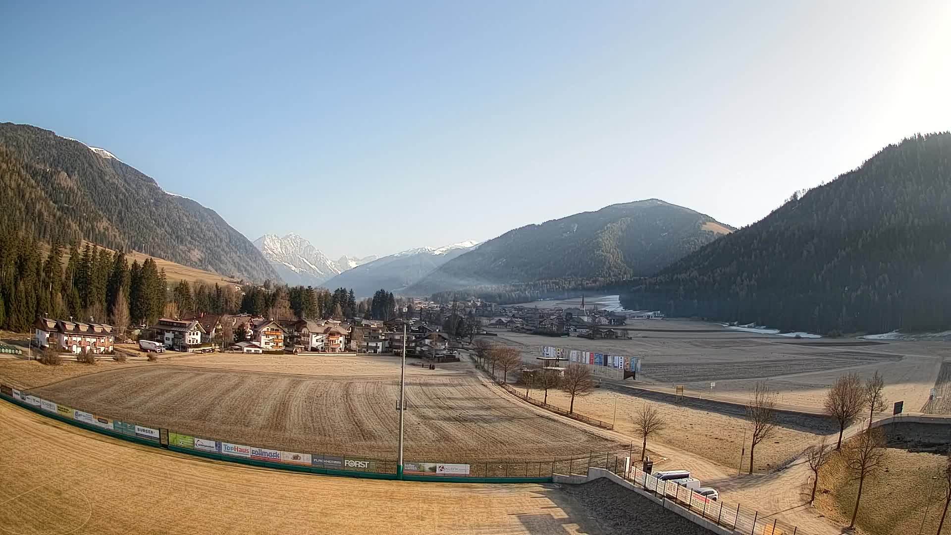 Webcam Niederrasen / Kronplatz – Vista en directo desde el Valle de Anterselva