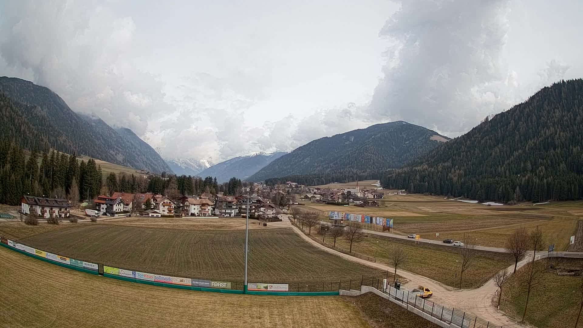 Webcam Niederrasen / Kronplatz – Vista en directo desde el Valle de Anterselva