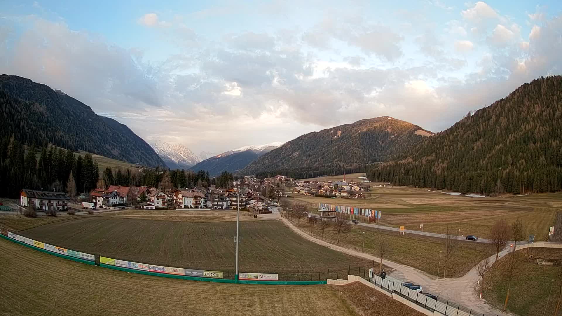 Webcam Niederrasen / Kronplatz – Vista en directo desde el Valle de Anterselva
