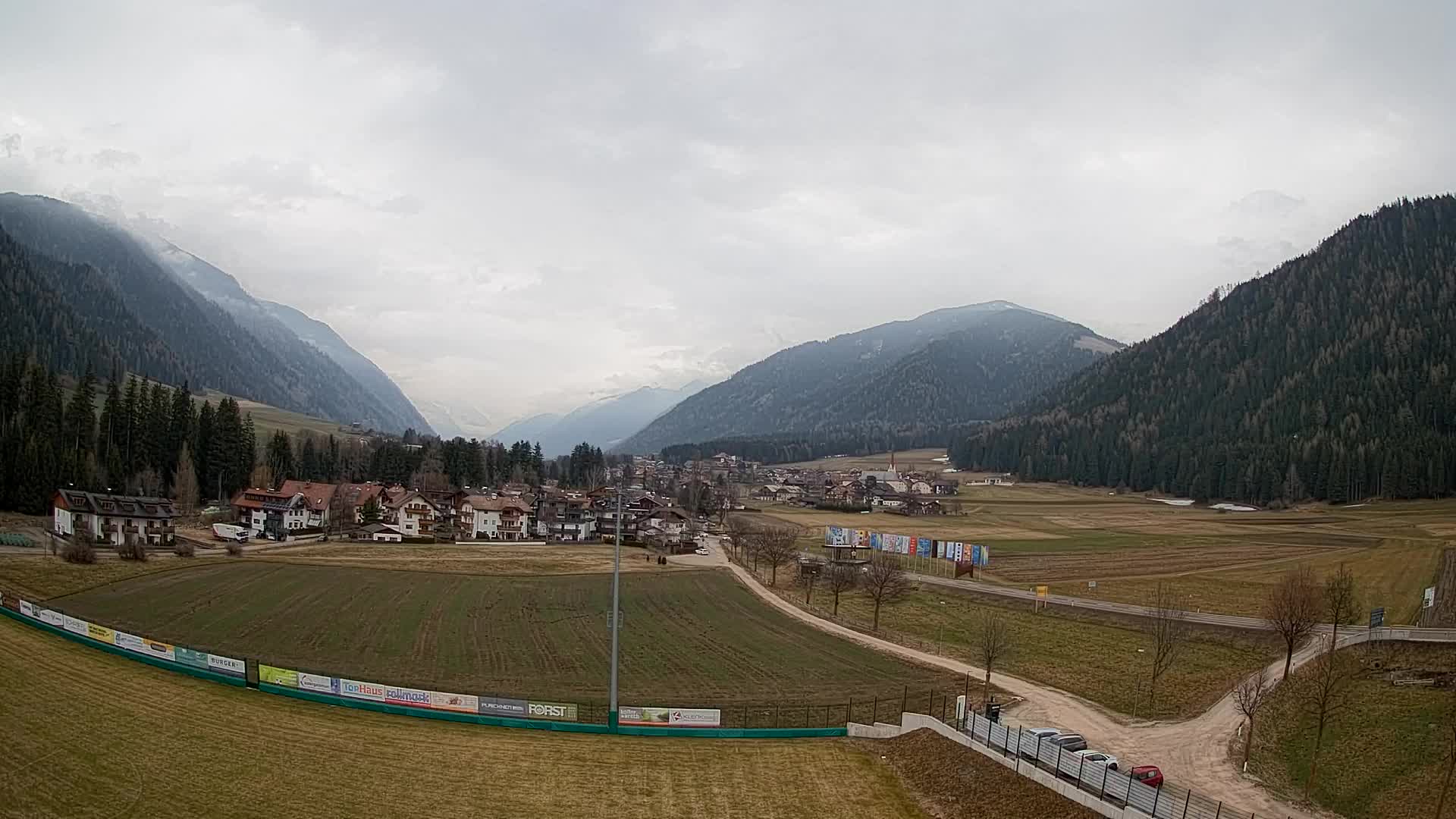 Webcam Niederrasen / Kronplatz – Vista en directo desde el Valle de Anterselva