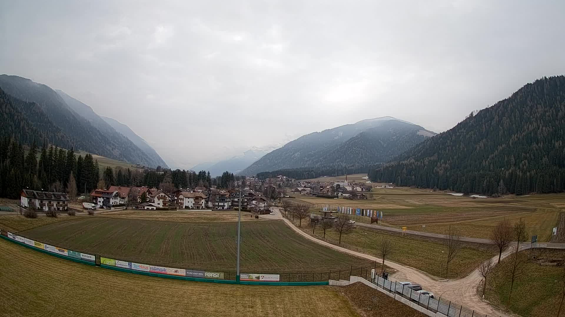 Webcam Niederrasen / Kronplatz – Vista en directo desde el Valle de Anterselva