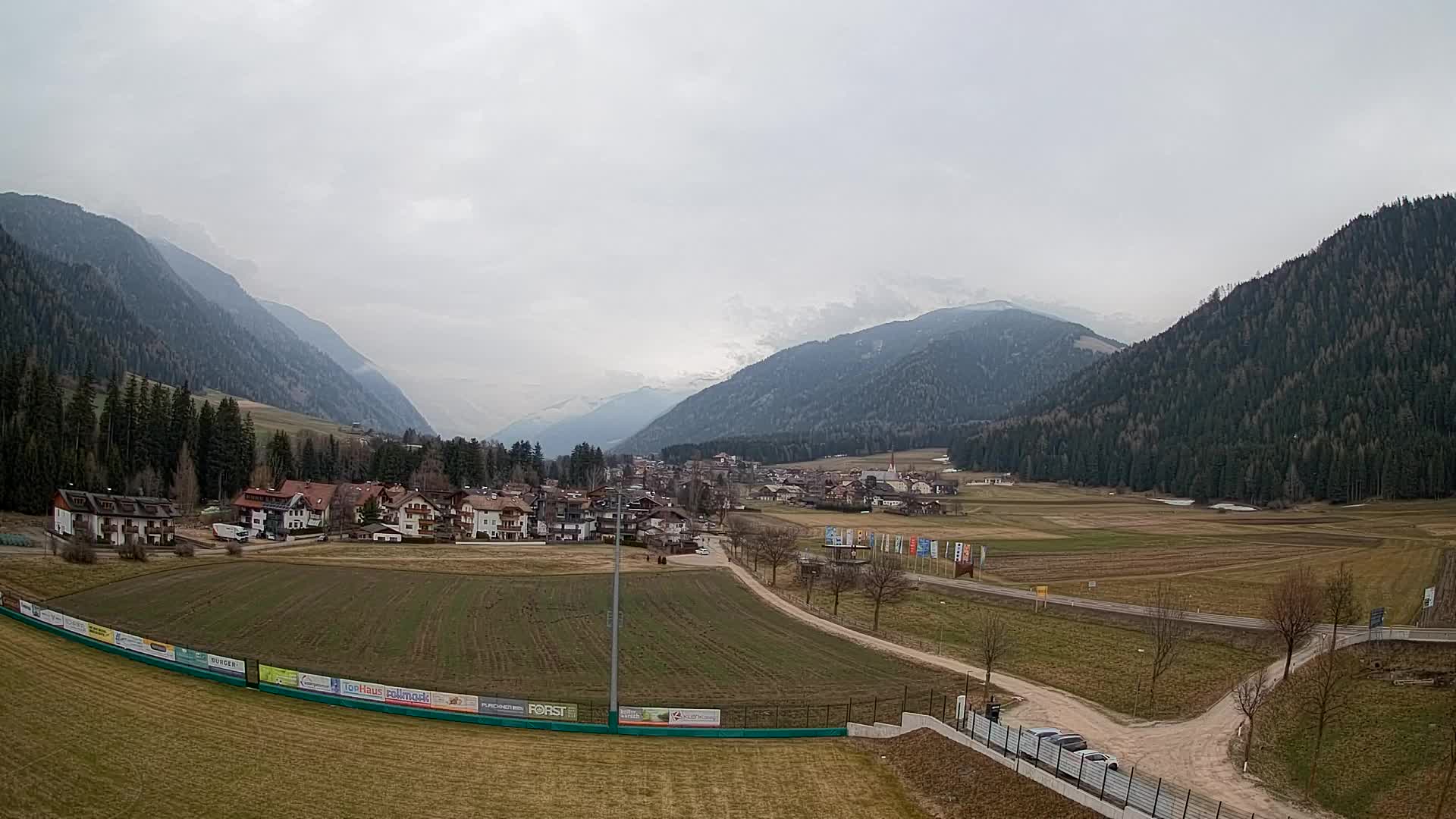 Webcam Niederrasen / Kronplatz – Vista en directo desde el Valle de Anterselva