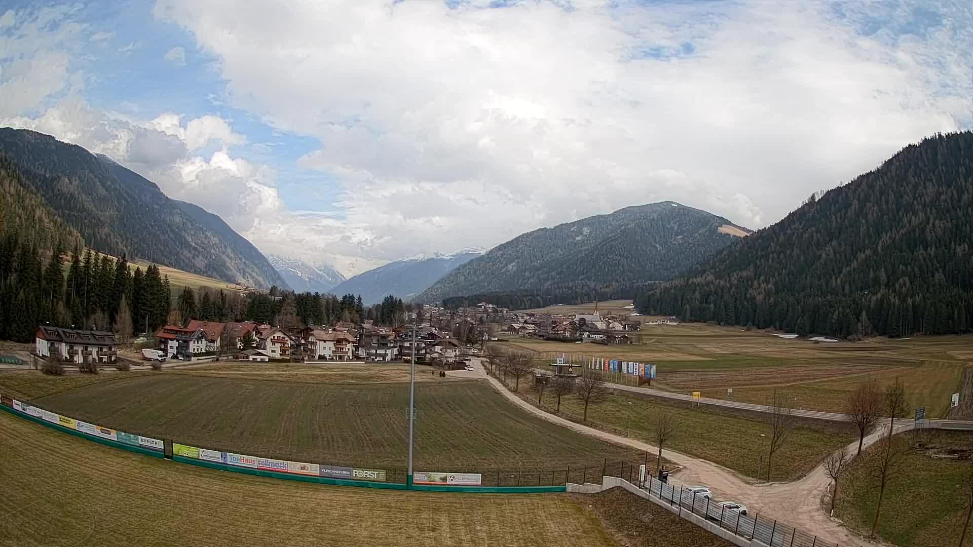 Webcam Niederrasen / Kronplatz – Vista en directo desde el Valle de Anterselva