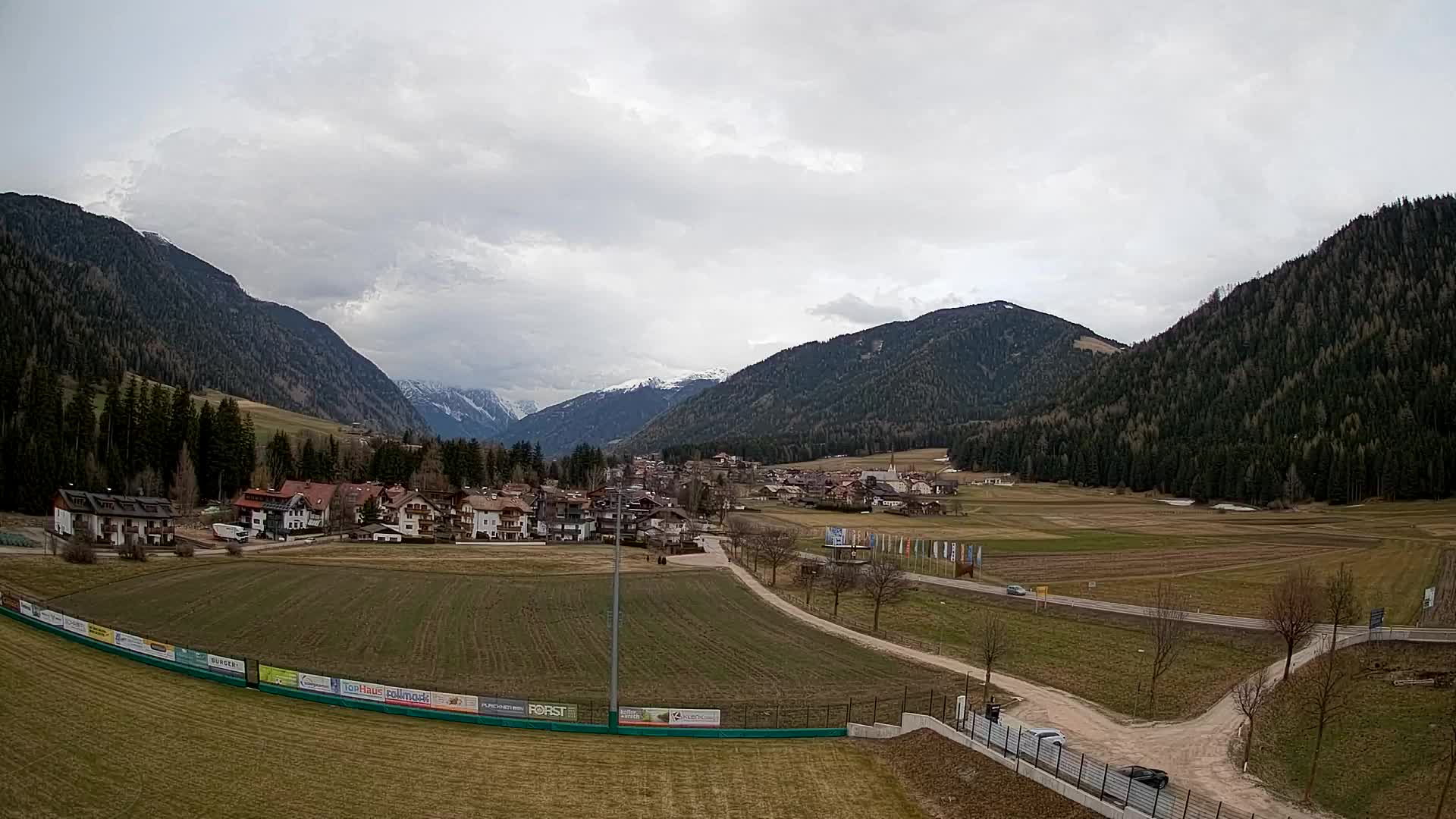 Webcam Niederrasen / Kronplatz – Vista en directo desde el Valle de Anterselva